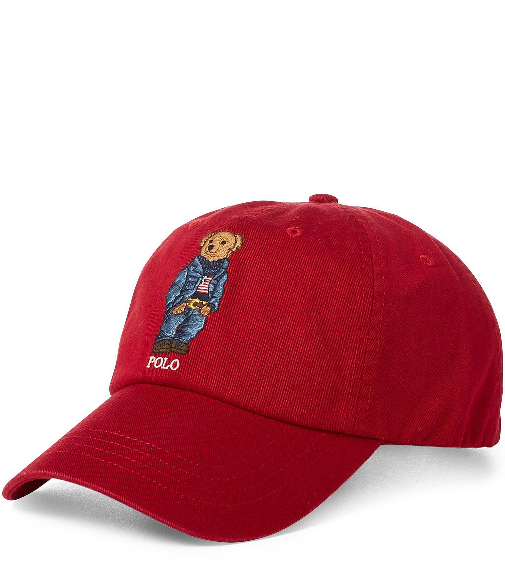 polo ralph lauren hiking bear cap