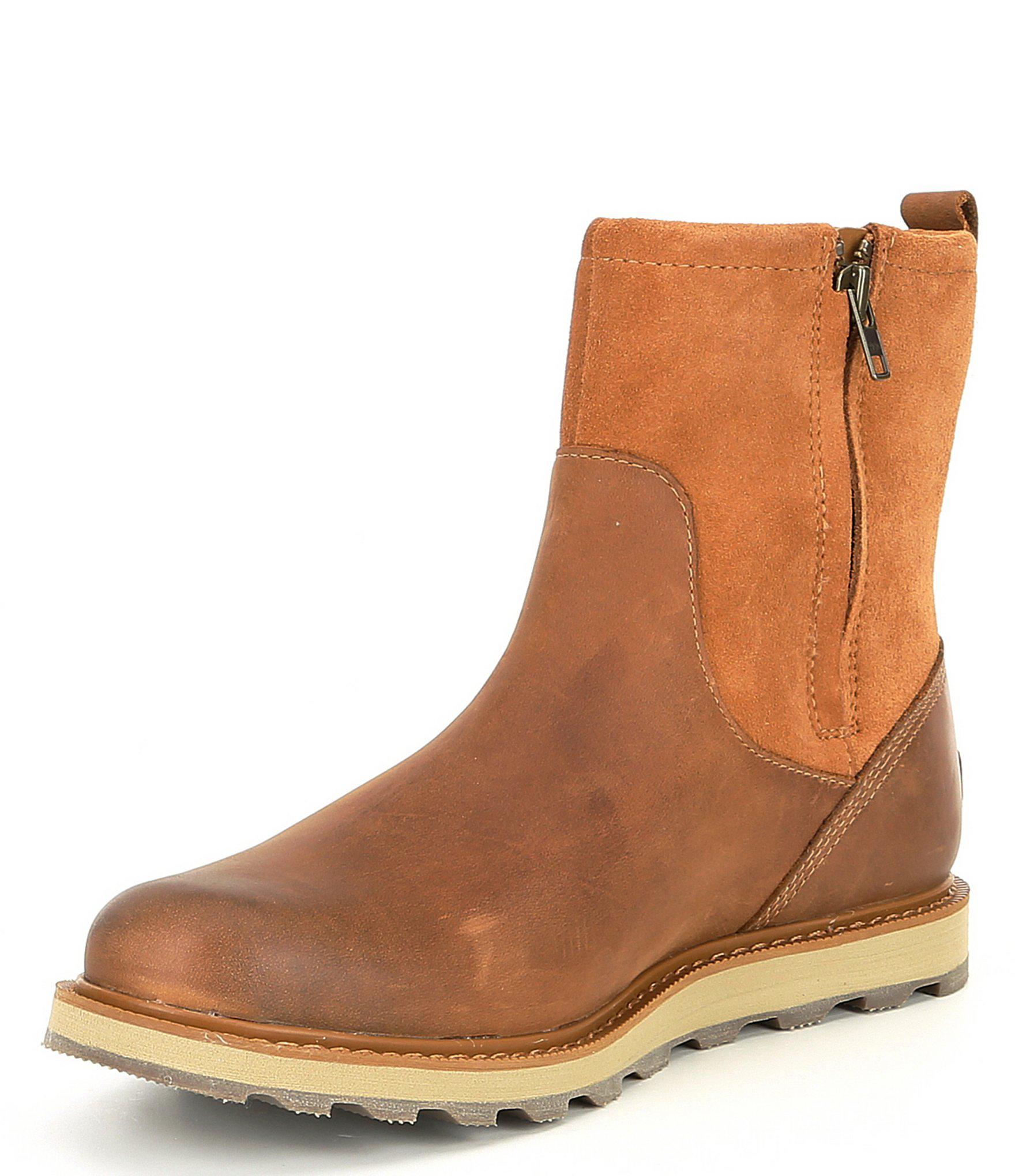 sorel madson zip boots