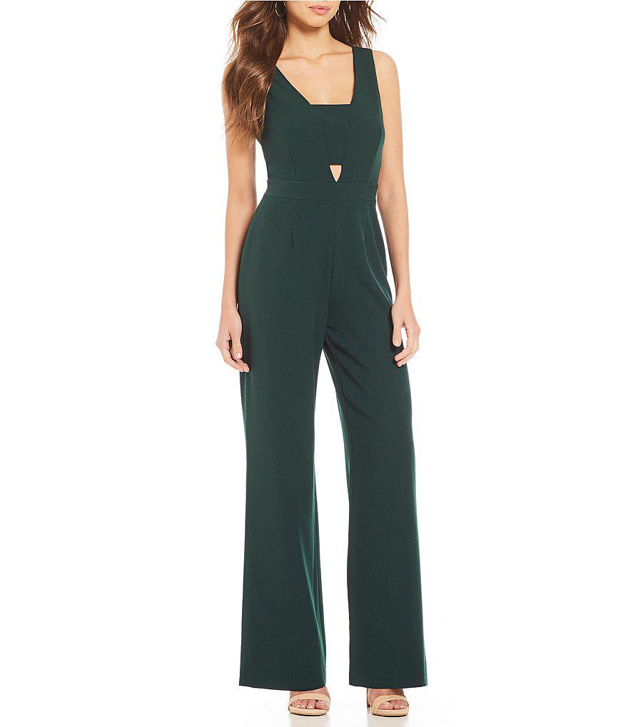 gianni bini green jumpsuit