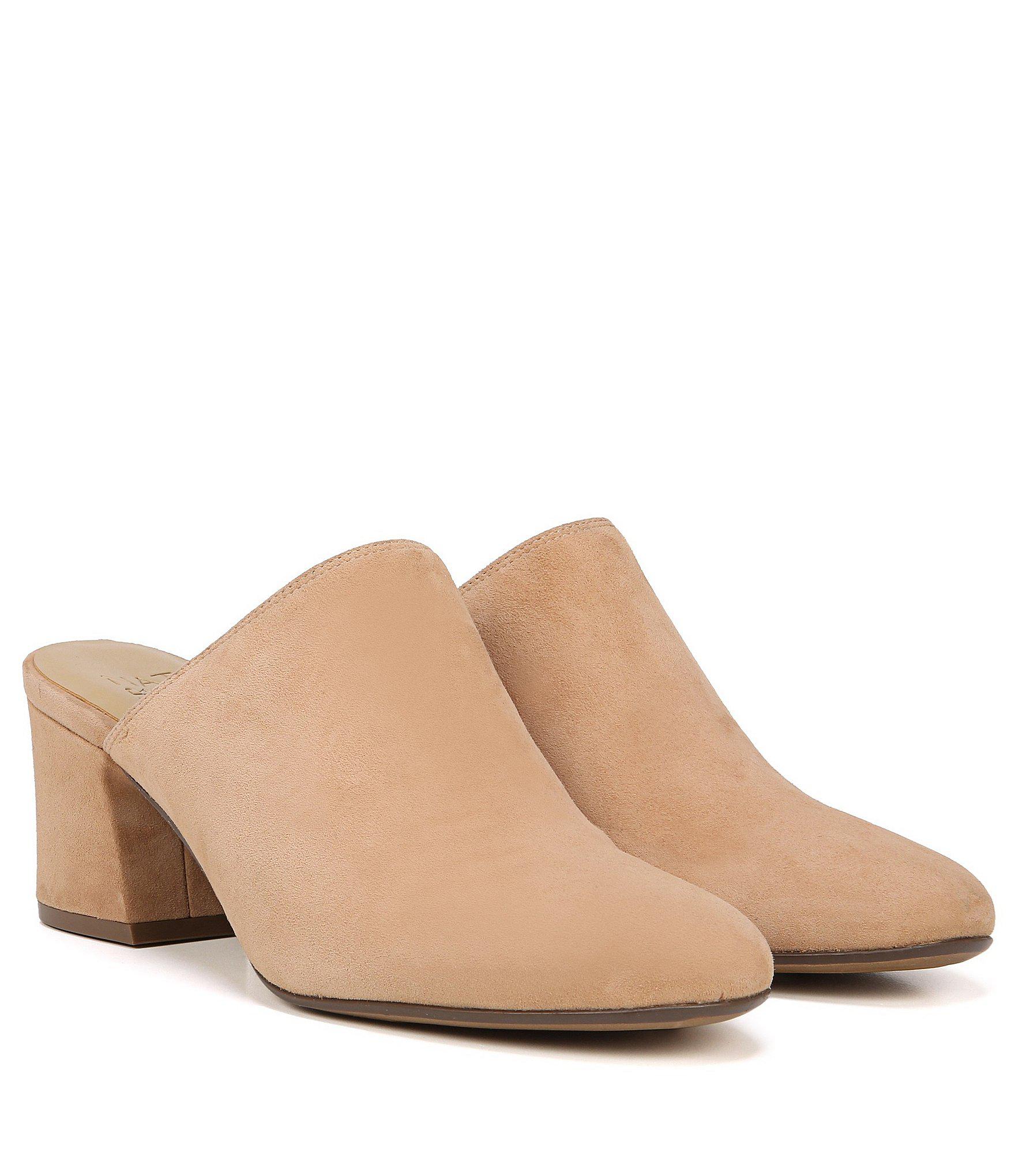 naturalizer daria leather mules