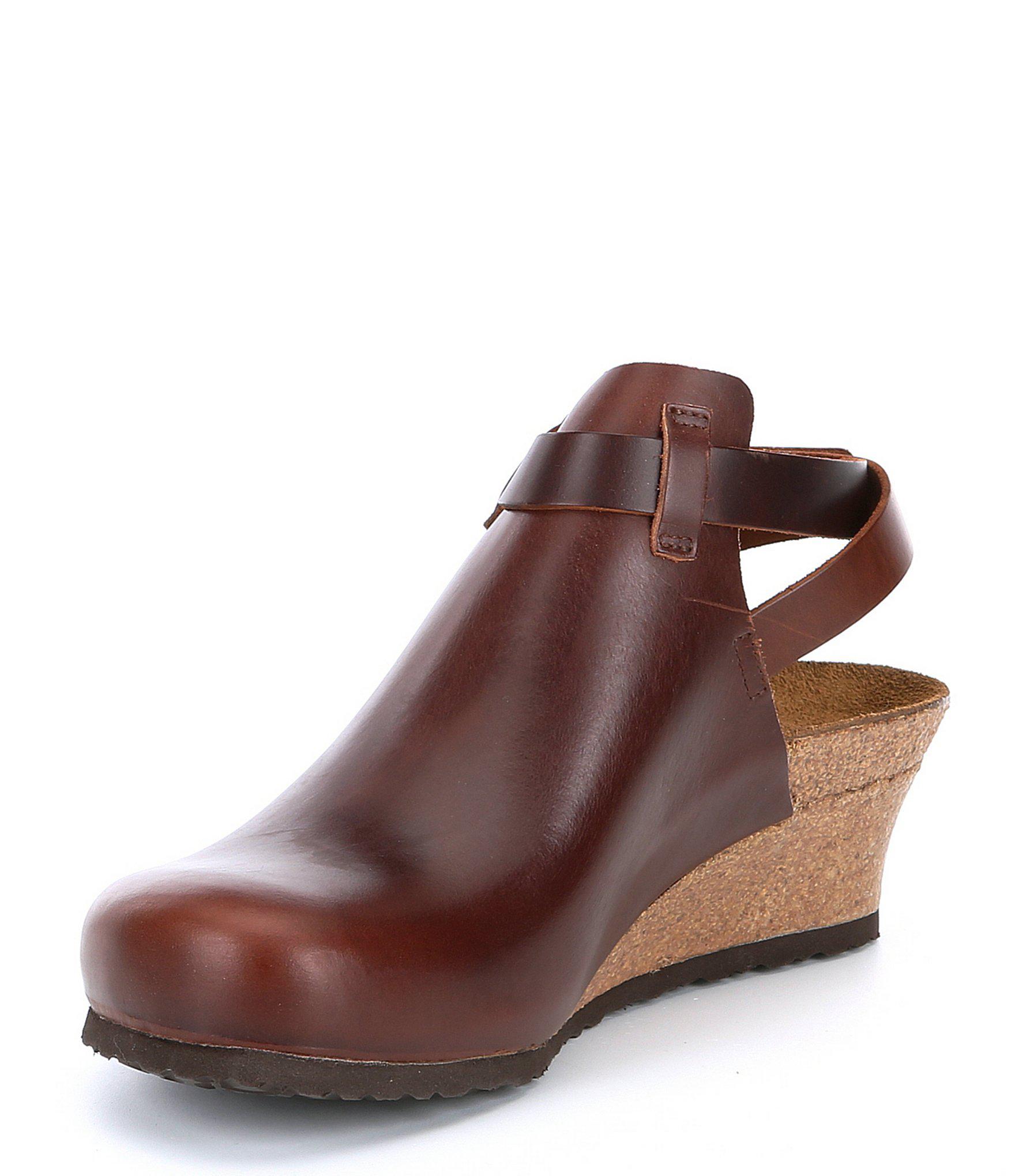 birkenstock clogs with heel strap