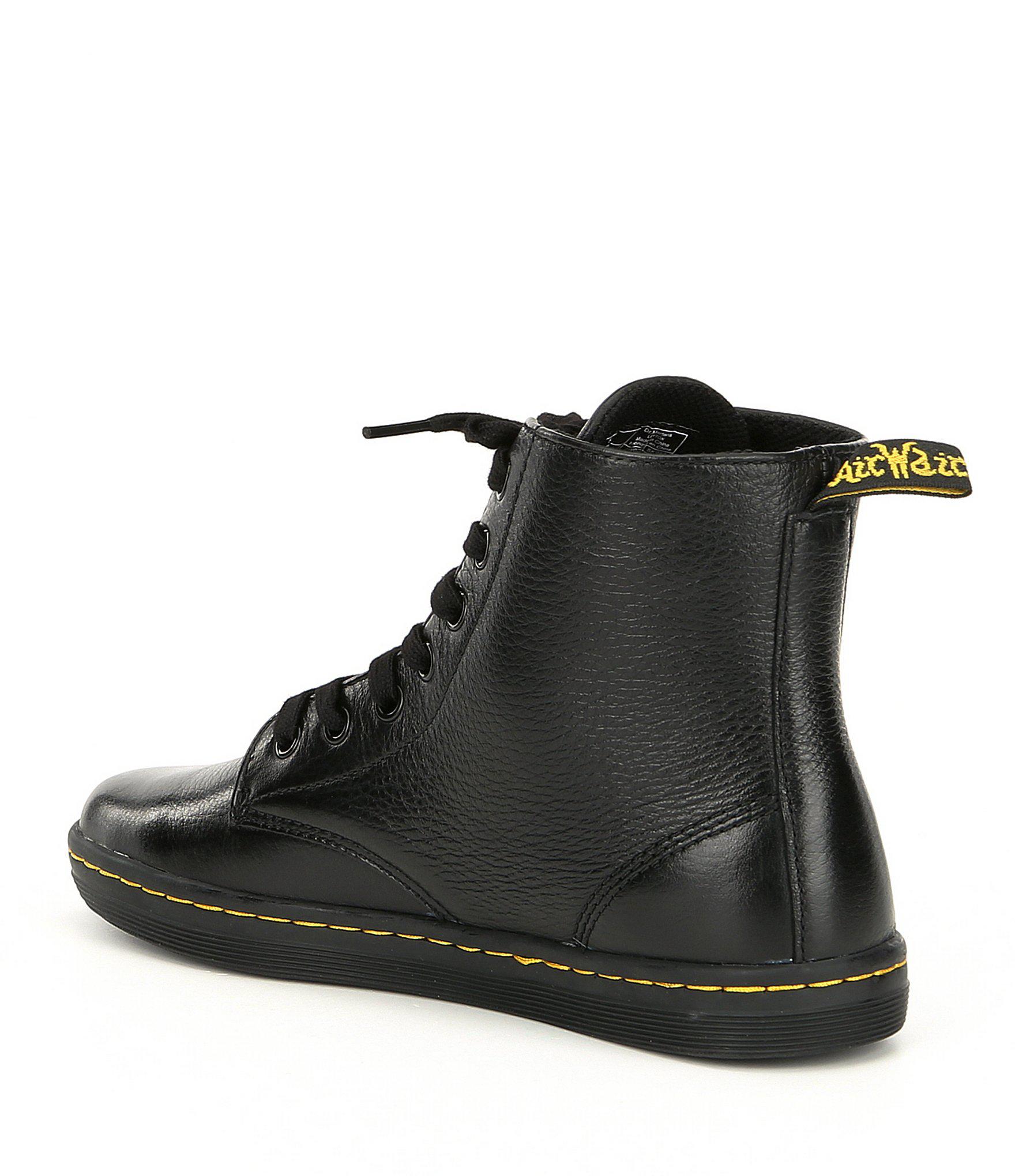 dr martens leyton black