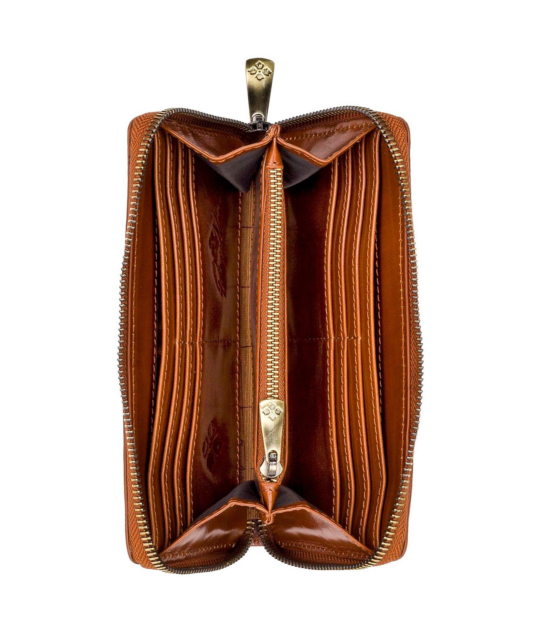 Patricia Nash Leather Discovery Collection Imperia Venice Zip Around ...