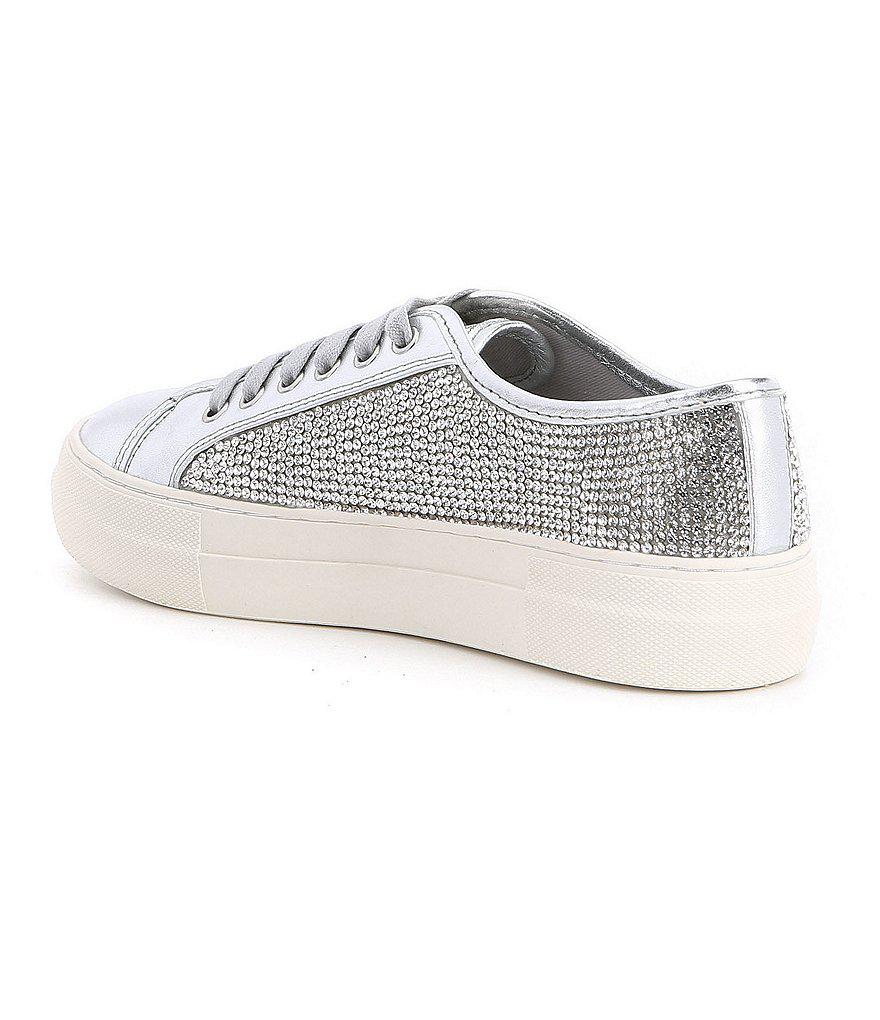 gianni bini rhinestone sneakers