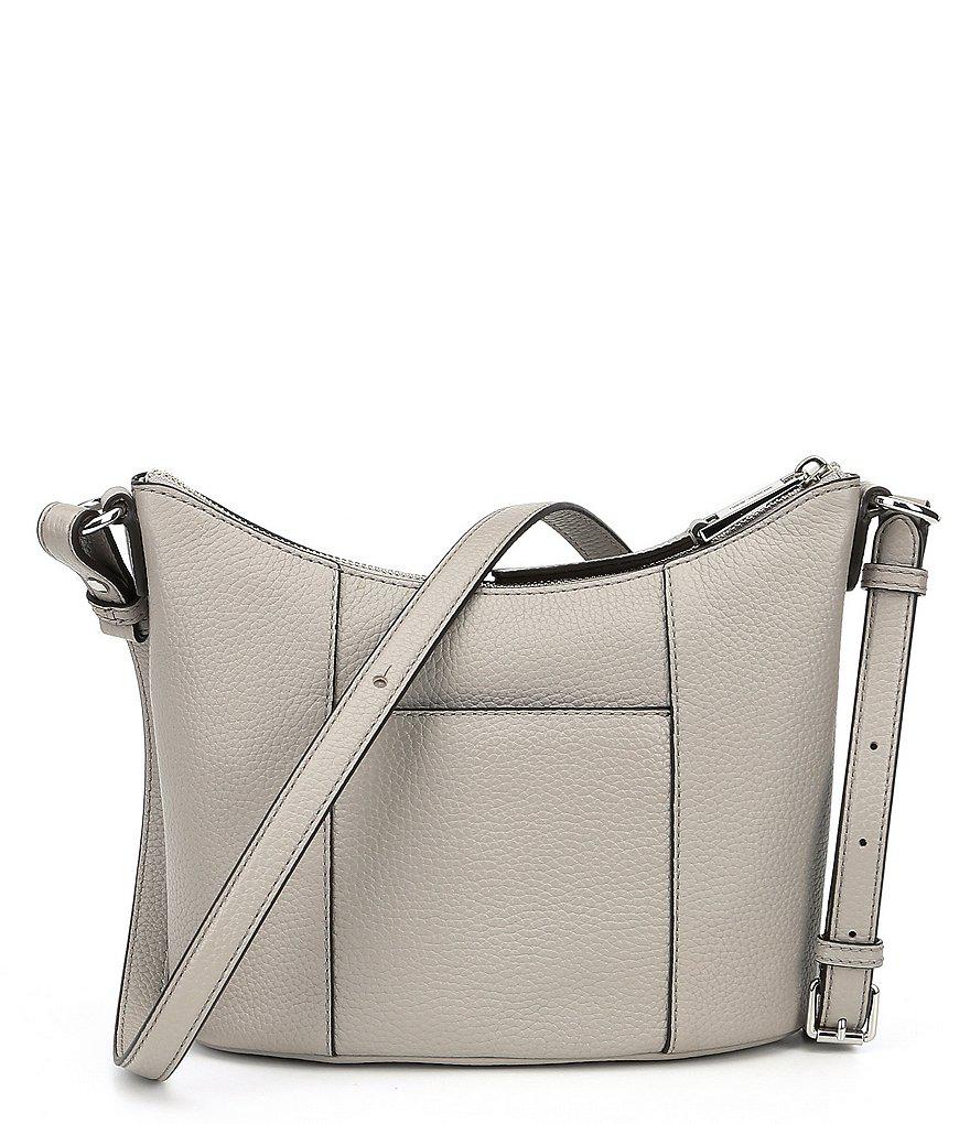 MICHAEL Michael Kors Lupita Medium Cross-body Bag in Gray - Lyst