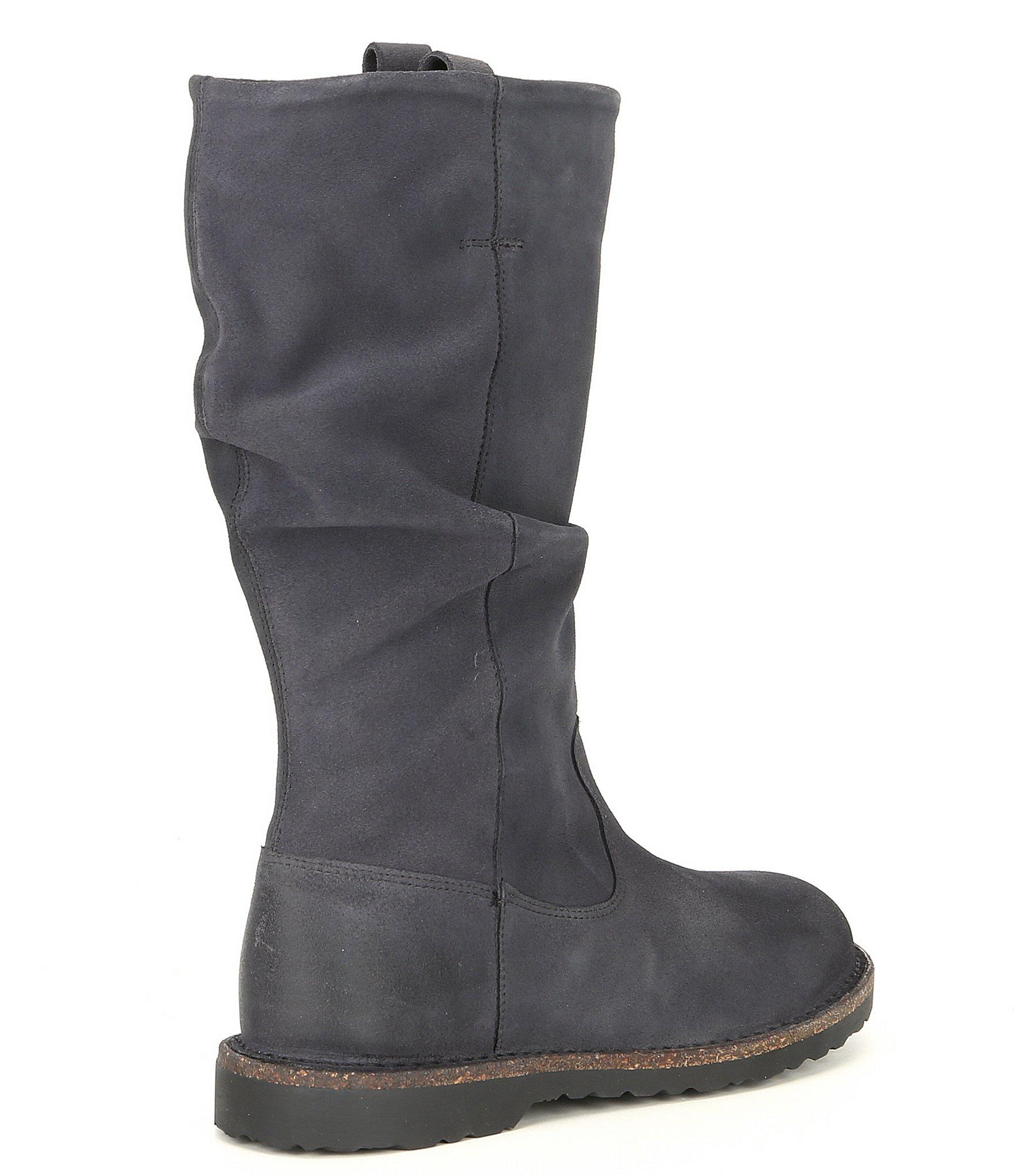 Birkenstock Suede Luton Tall Boot in Graphite (Gray) Lyst