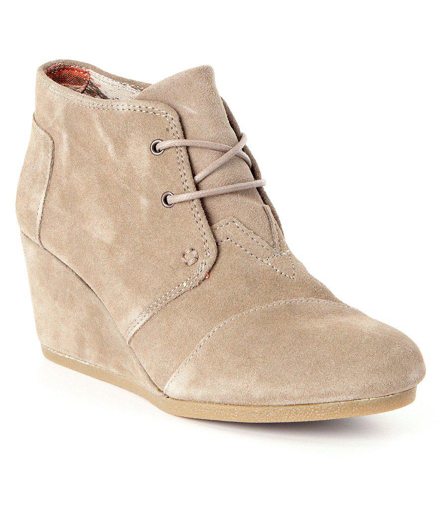 toms lacy bootie