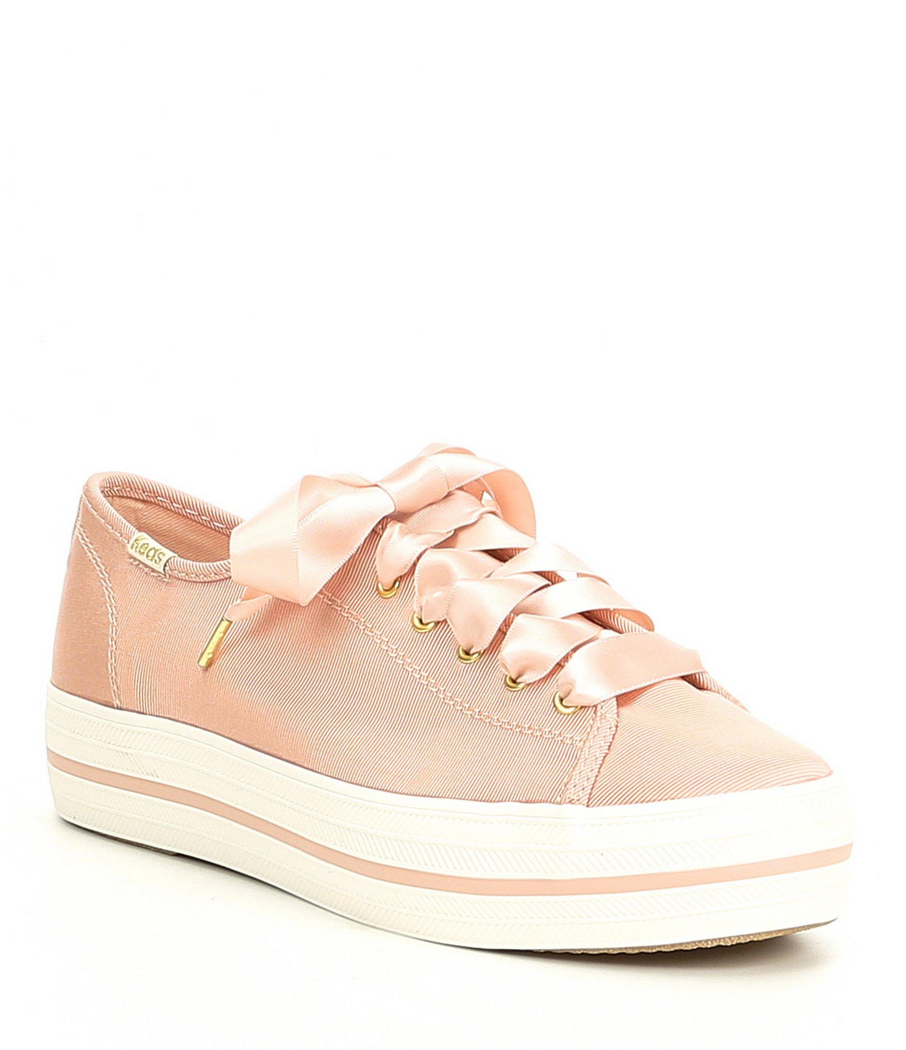 keds x kate spade new york triple kick faille sneakers