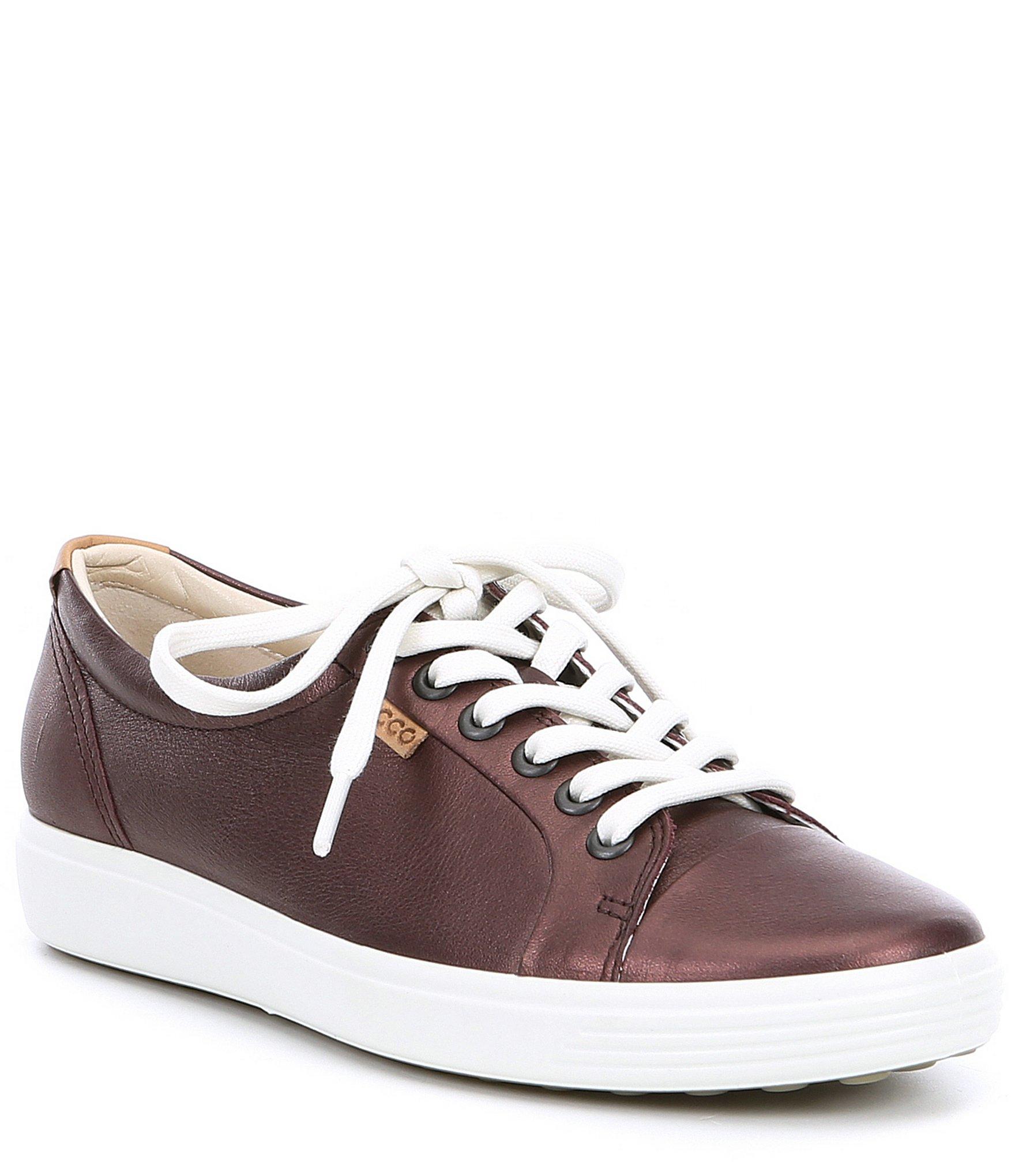 ecco soft 7 leather lace up sneaker