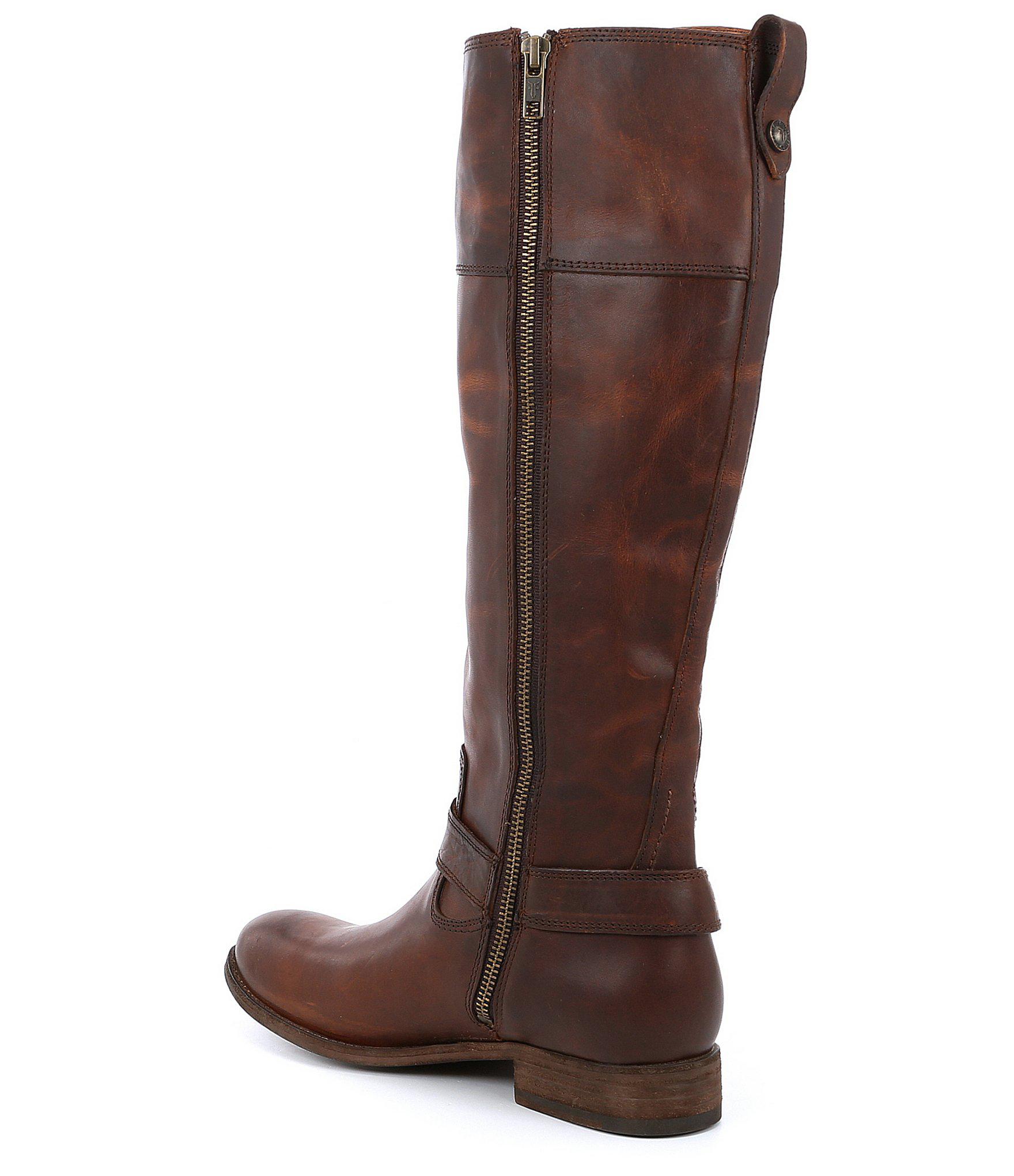 wide calf frye boots on sale