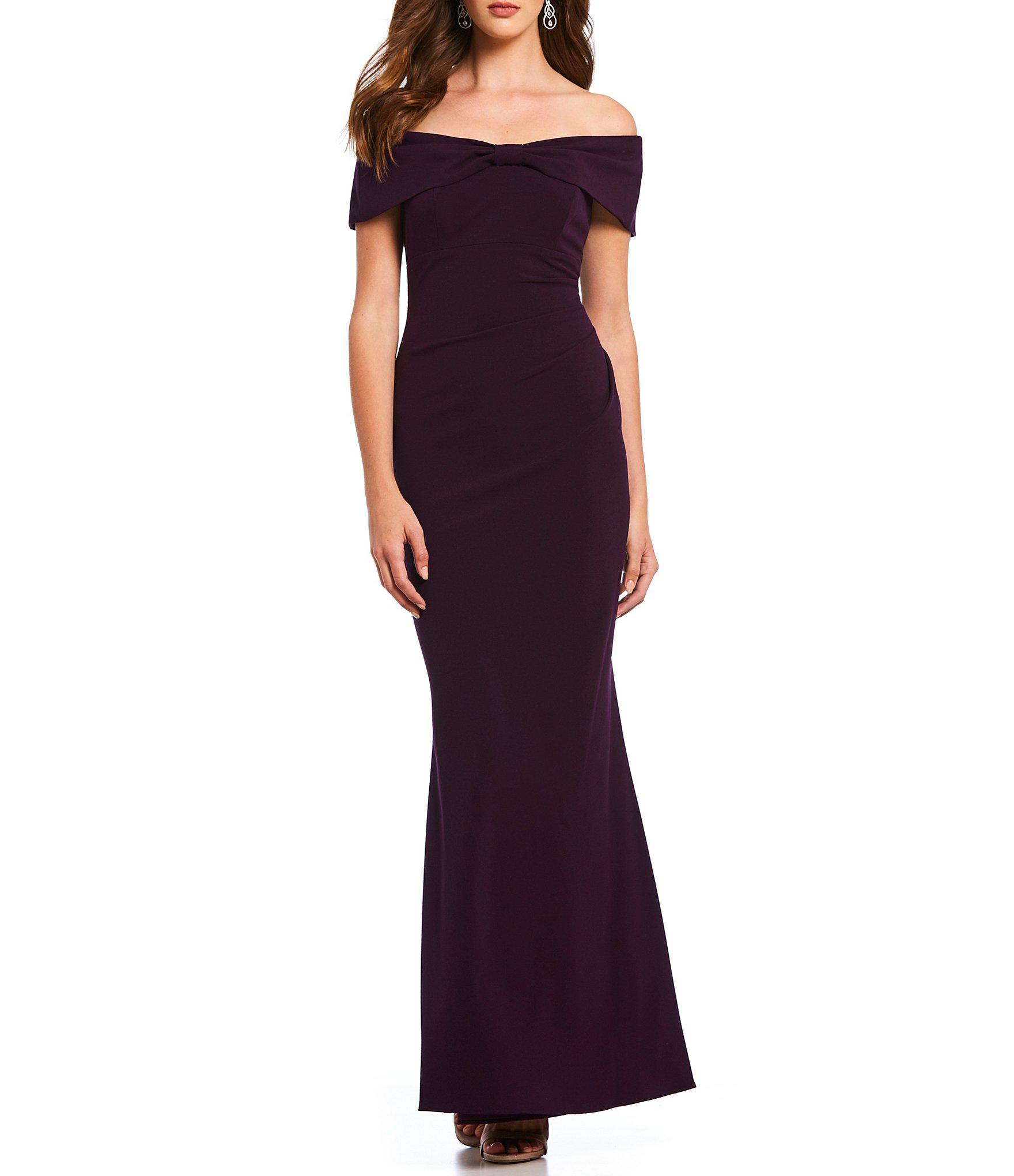 eliza j bow one shoulder jumpsuit