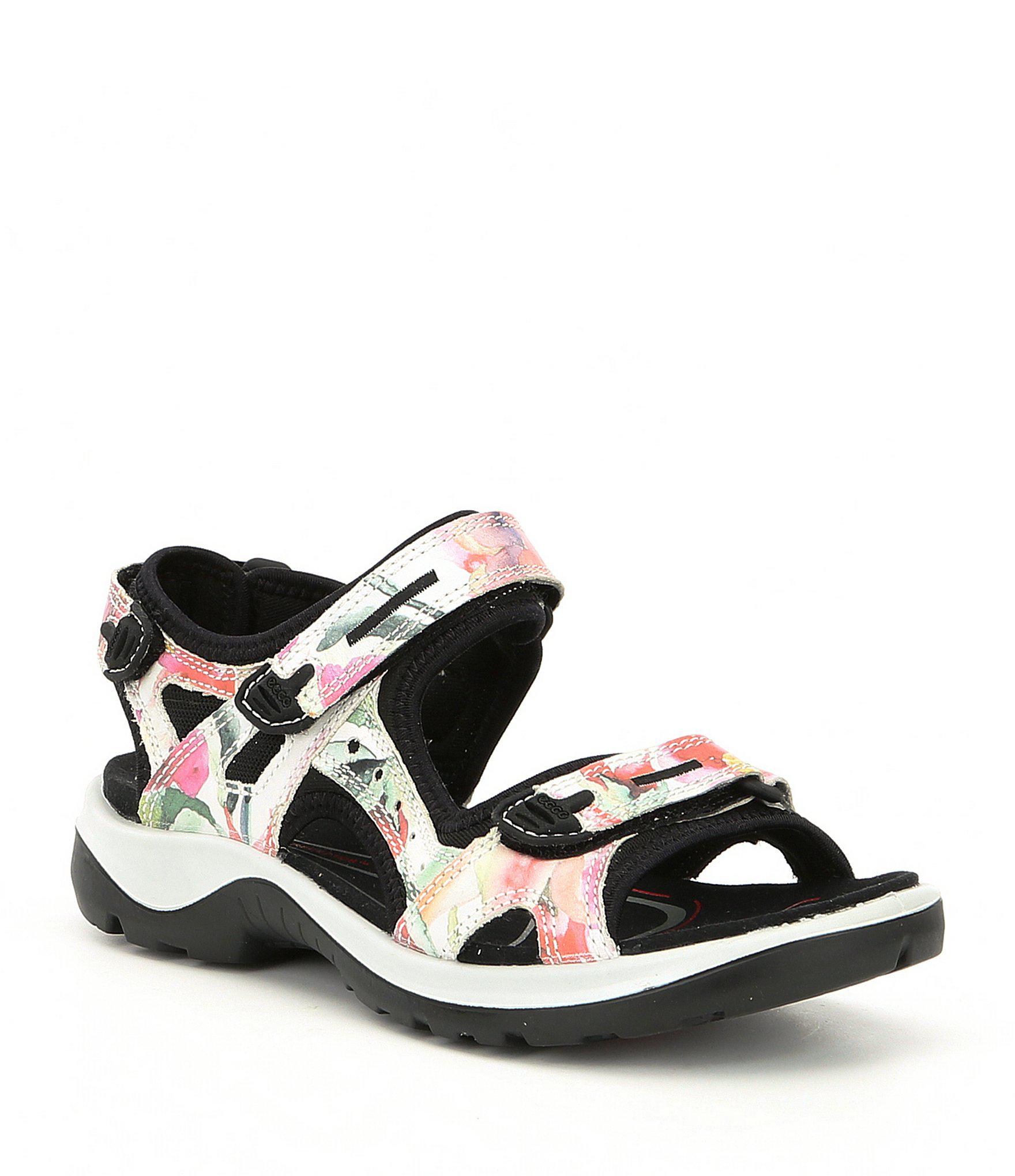 ecco sandals pink