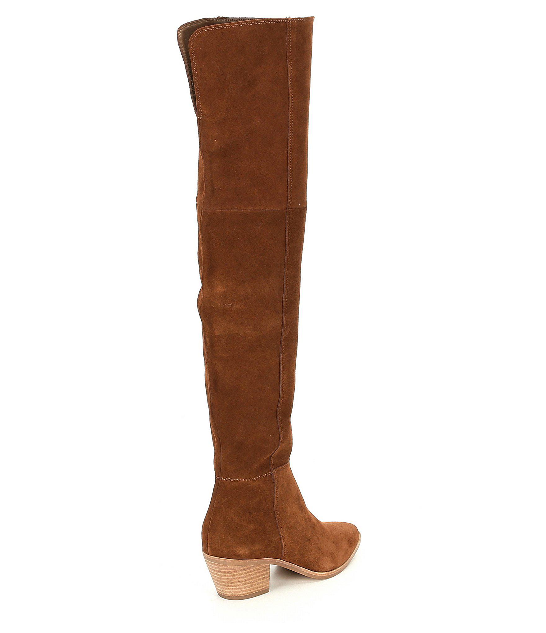 lucca pieced over the knee boot
