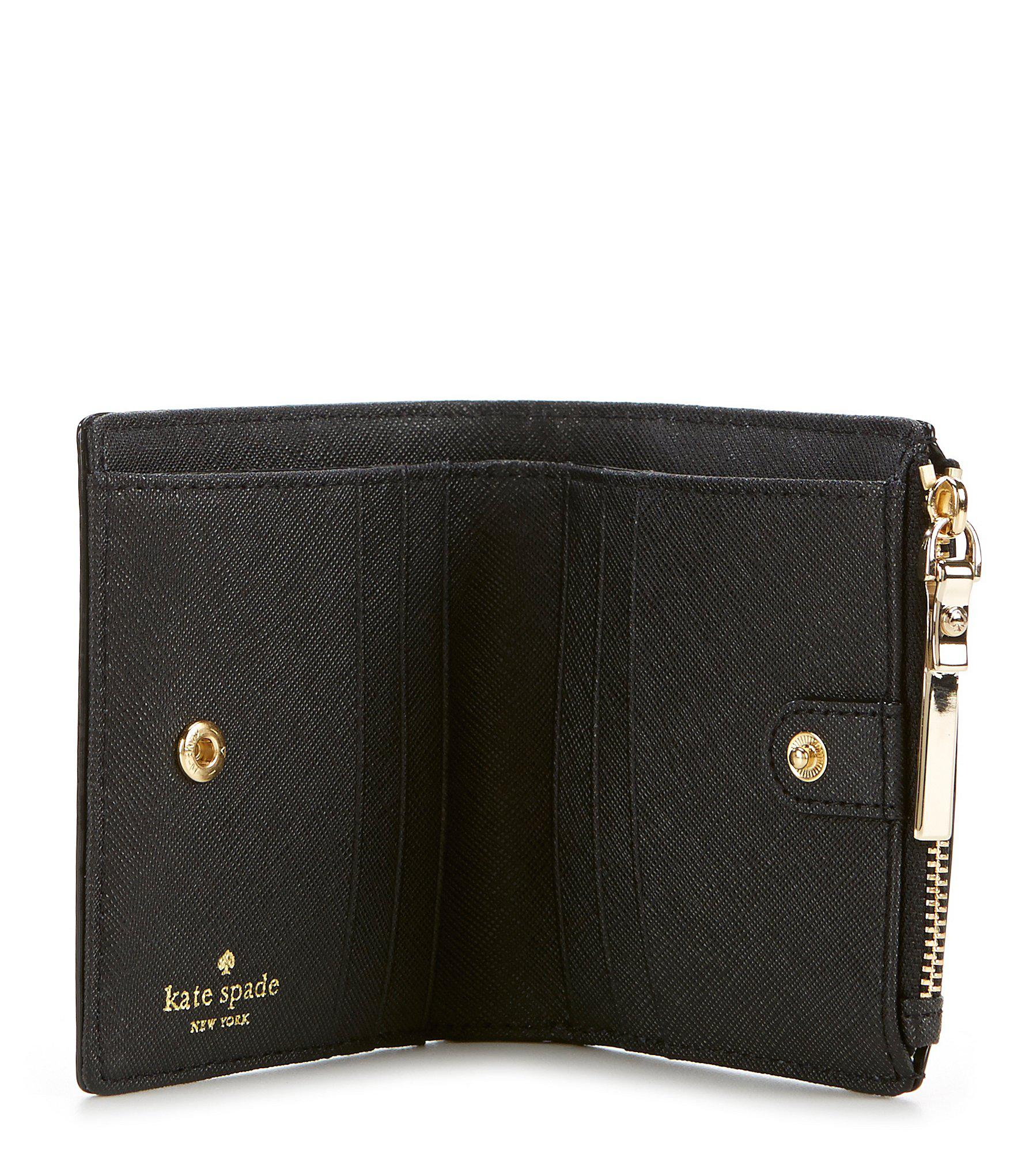 Lyst - Kate Spade Cameron Street Collection Adalyn Bifold Wallet in Black