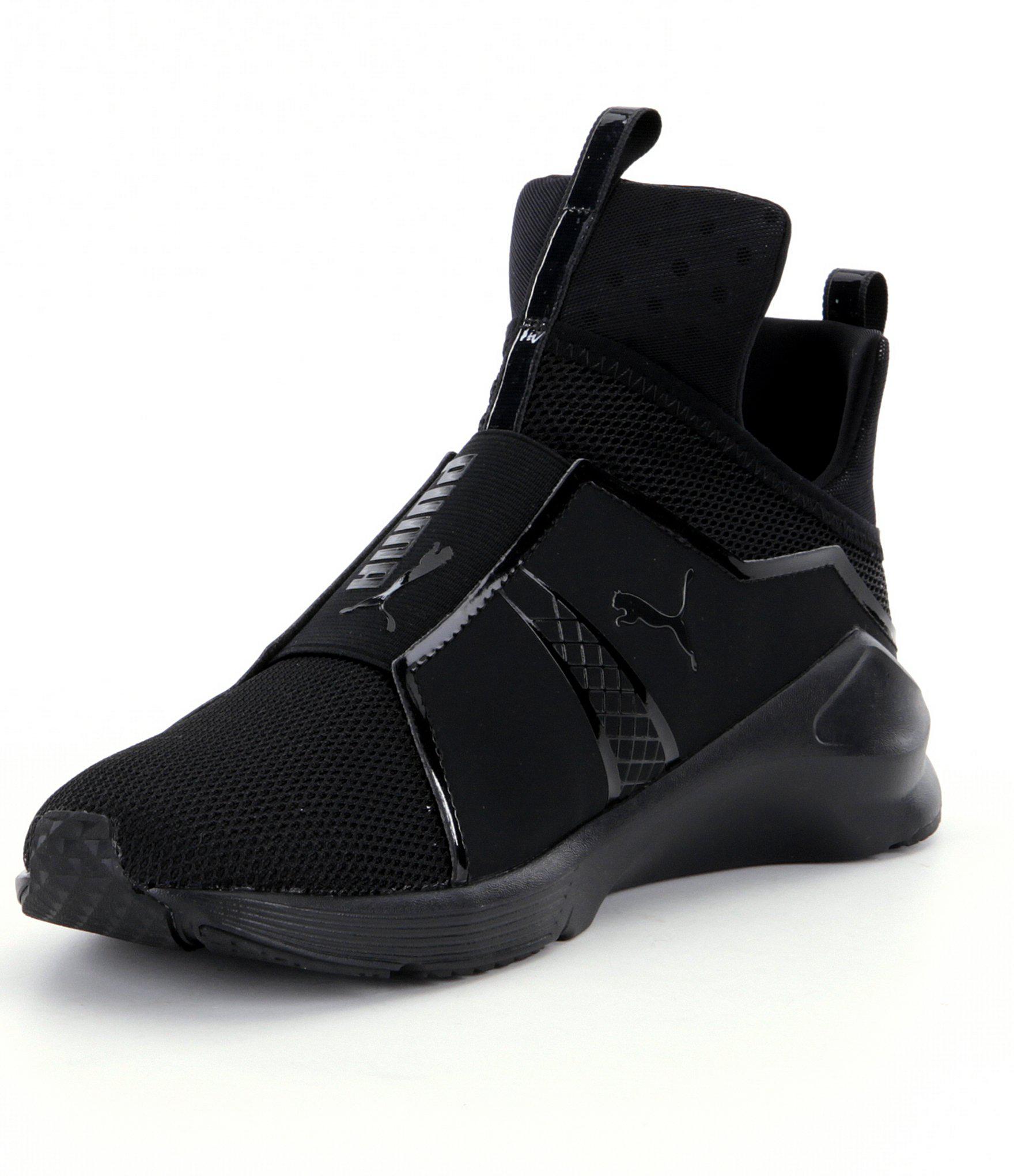 PUMA Synthetic Women ́s Fierce Core High-top Sneakers in Black - Lyst