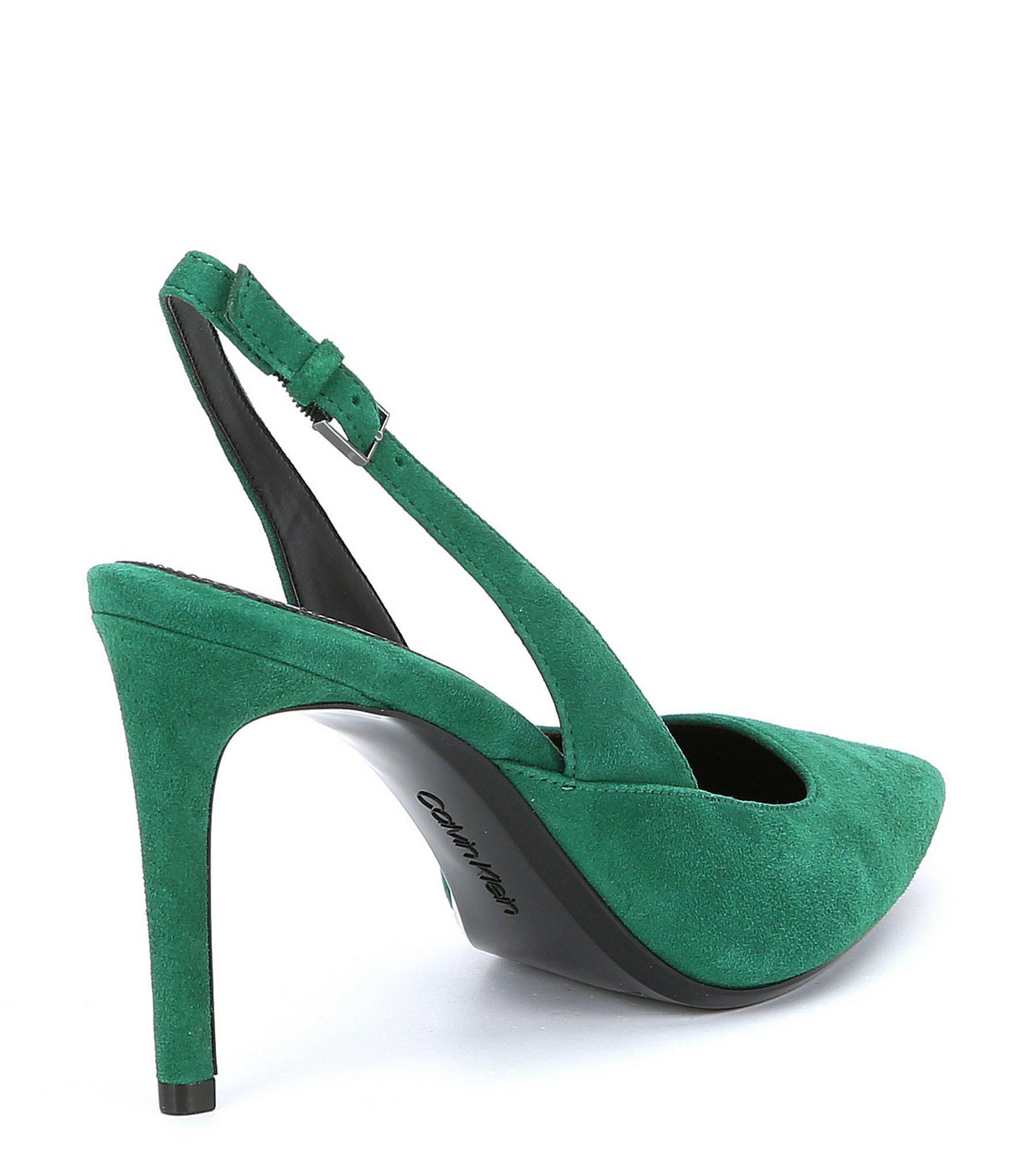 calvin klein rielle slingback pump