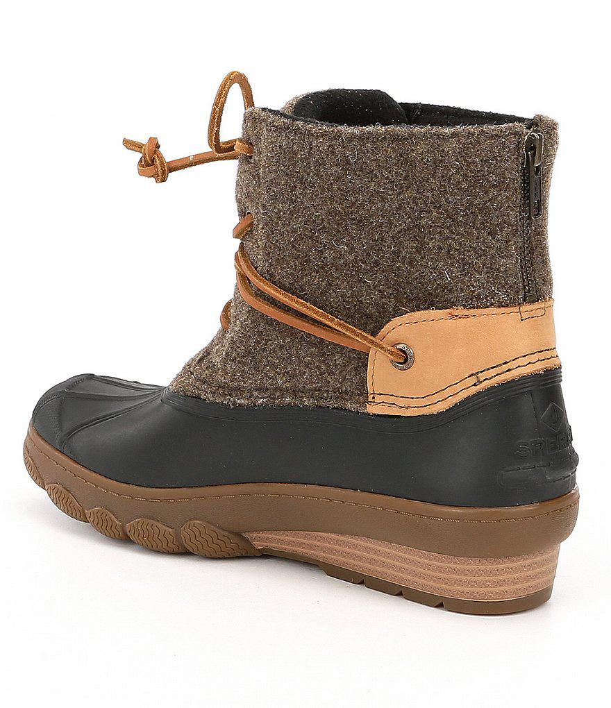 sperry top sider saltwater duck boots