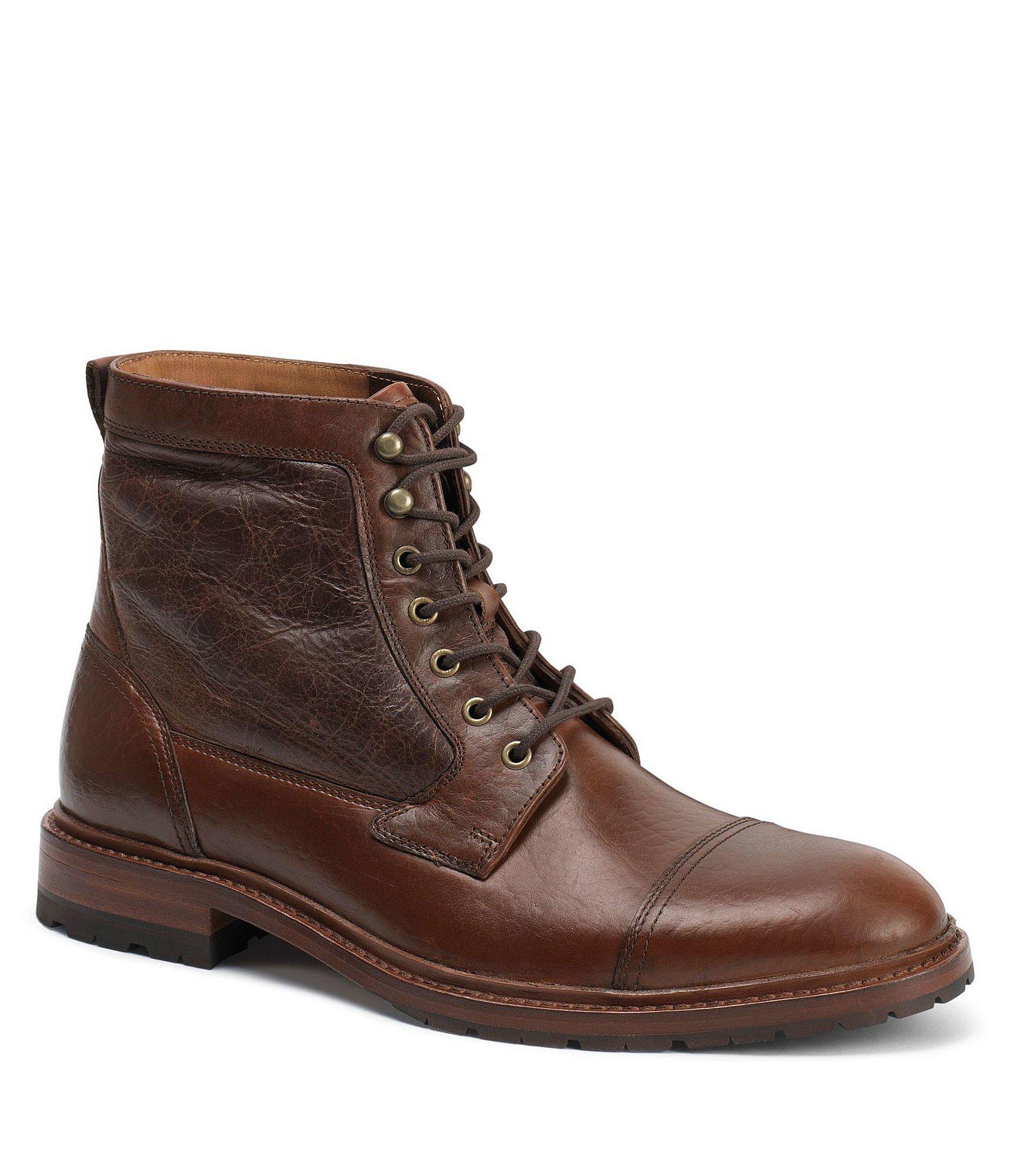 lowell cap toe boot