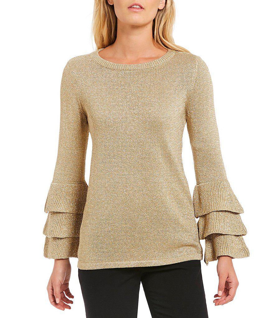 calvin klein gold sweater