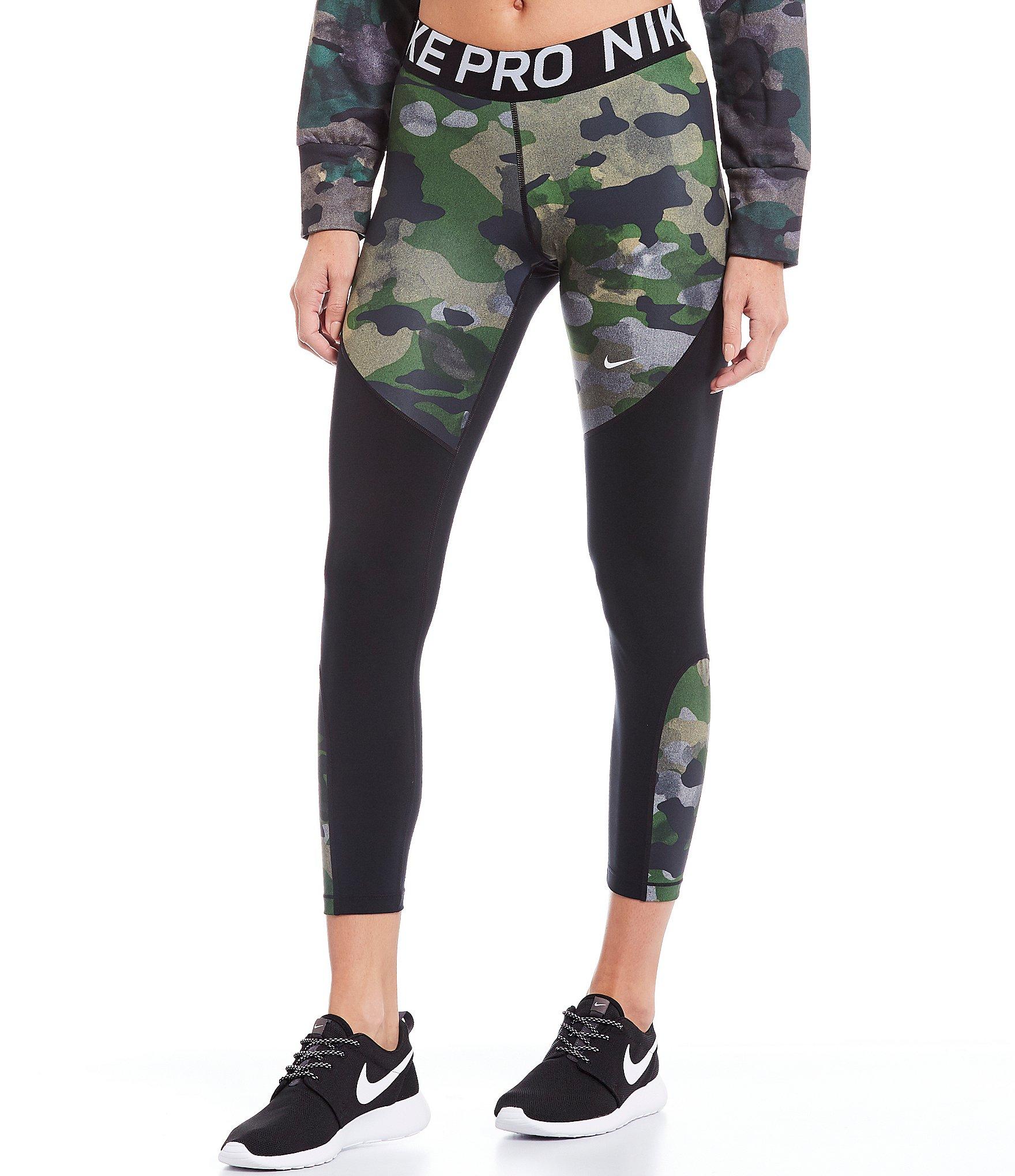 nike camouflage leggings