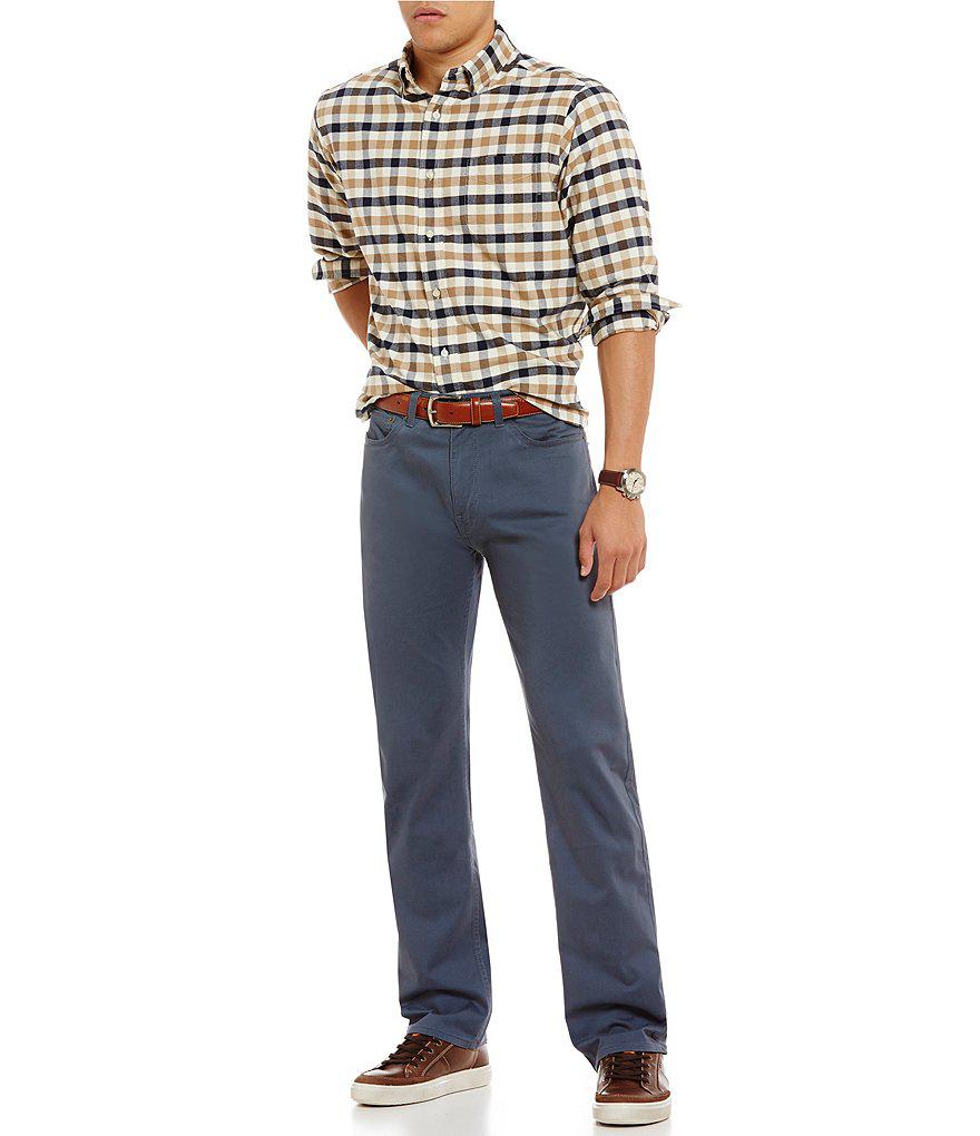 Lyst Dockers 5 Pocket Straight Fit Pants in Brown for Men