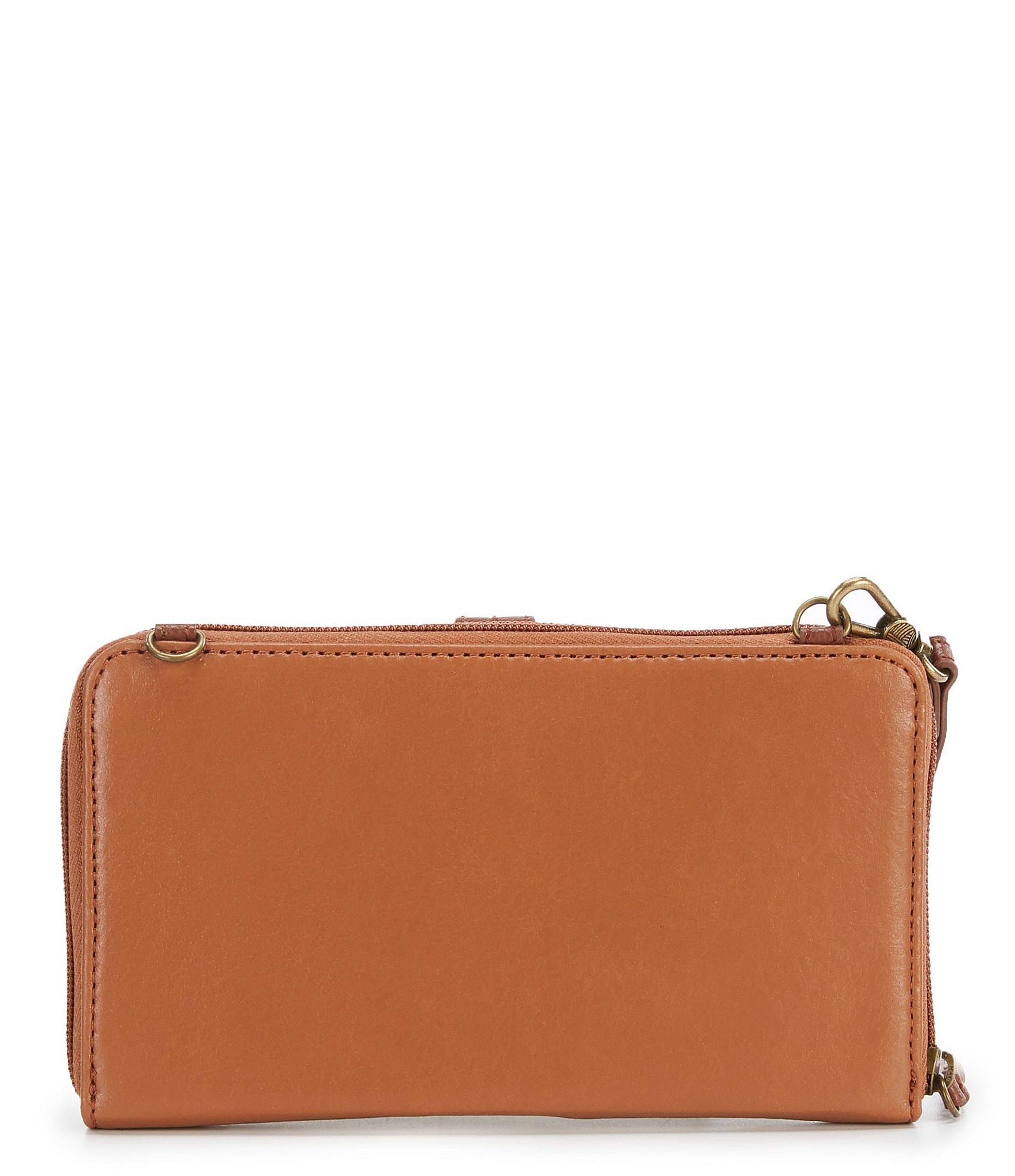 Iris Smartphone Leather Crossbody Wallet