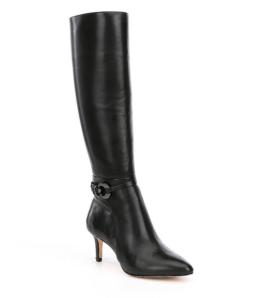 narrow calf dress boots