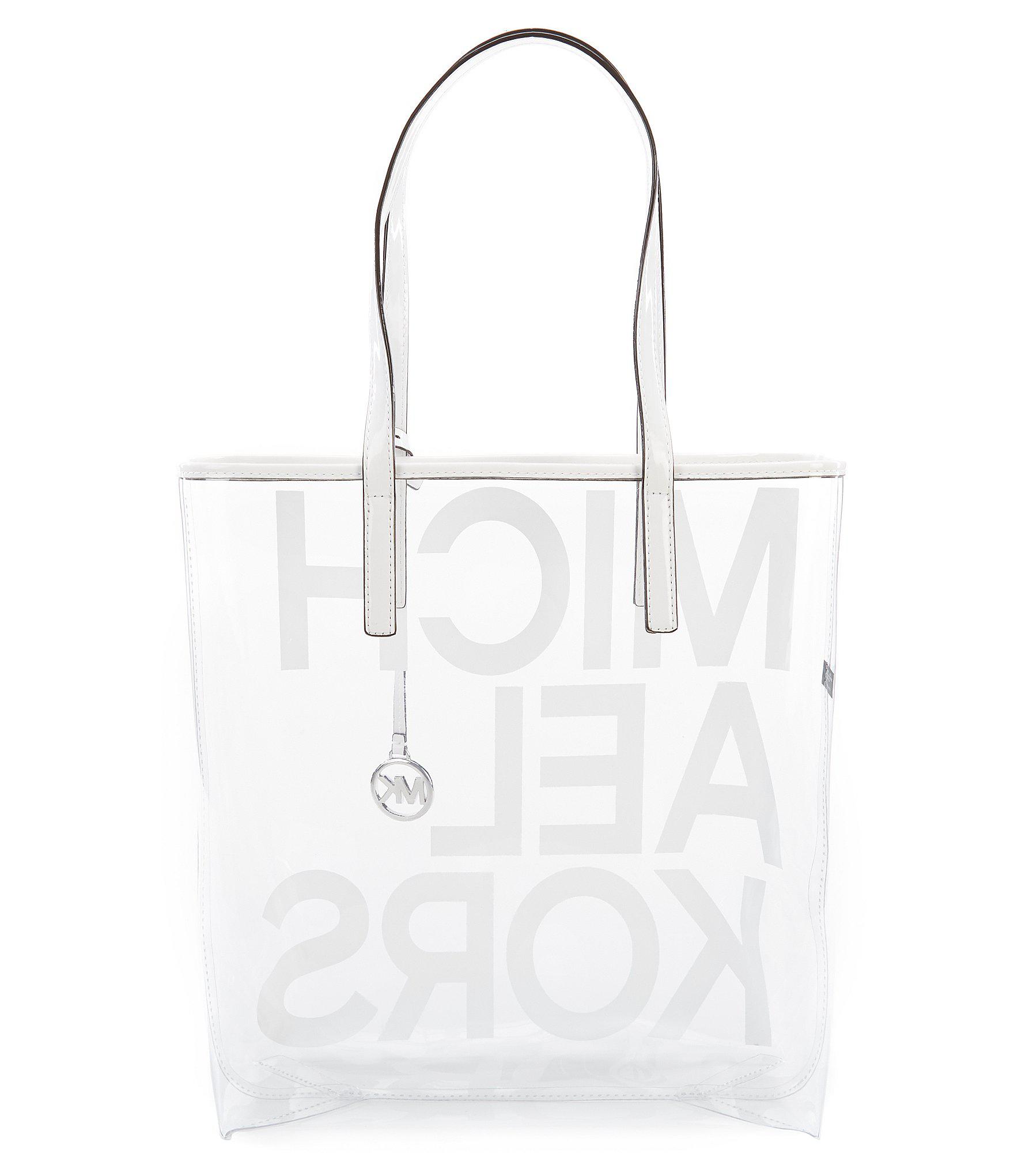 michael kors clear tote