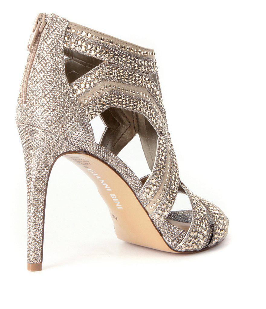gianni bini sparkle sandals