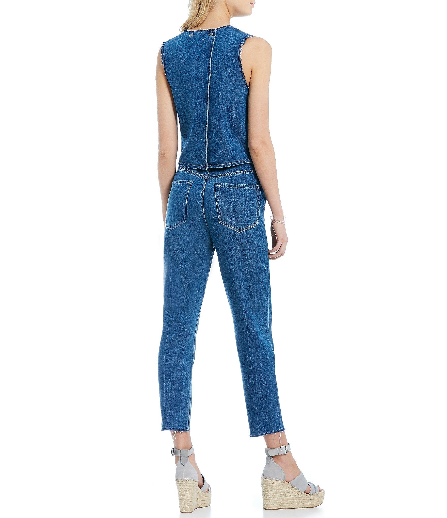 ella moss denim jumpsuit