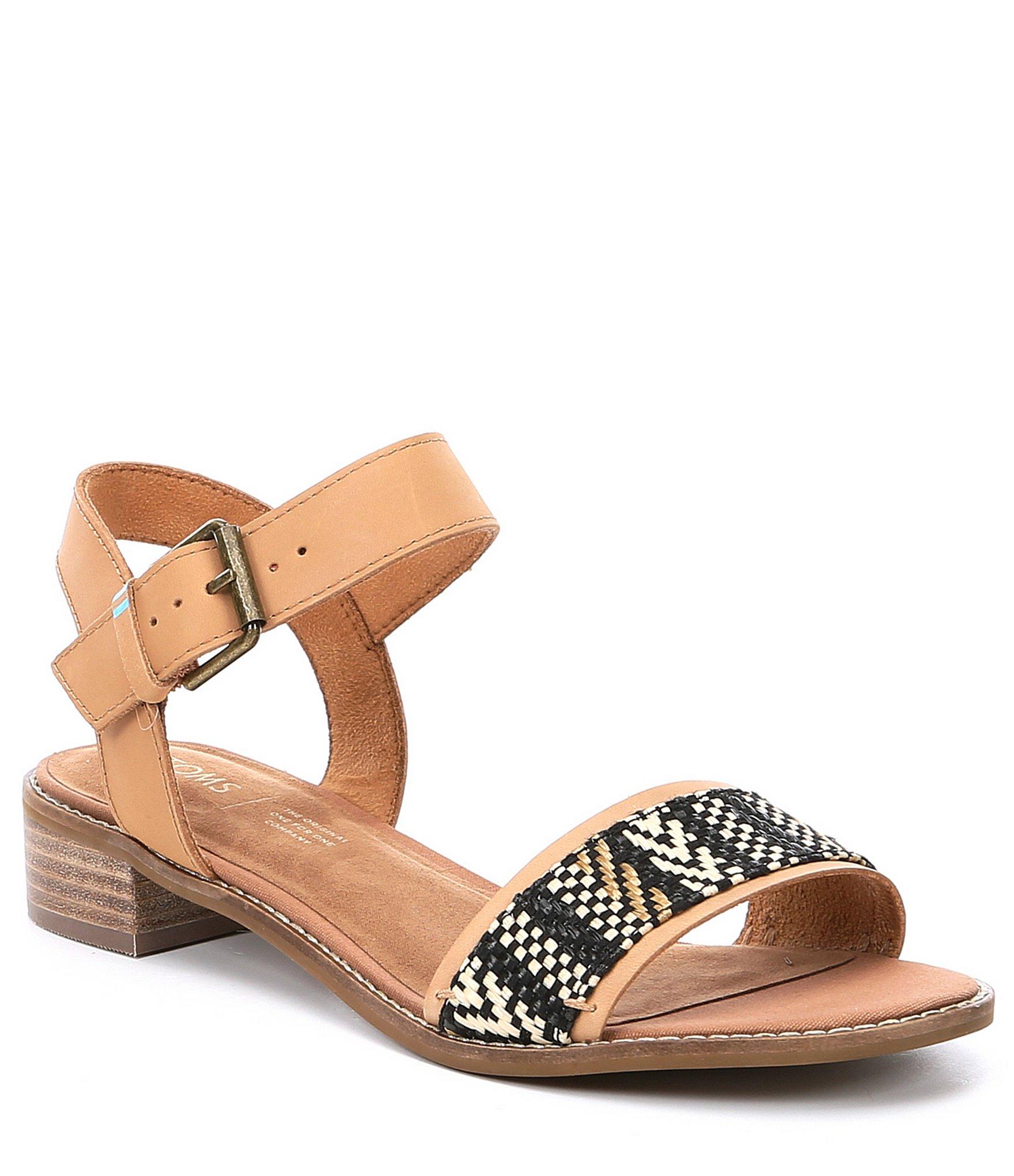 toms leather sandals