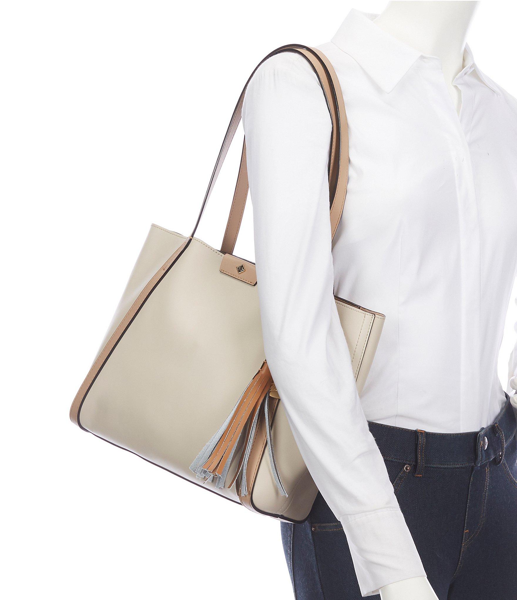 Antonio Damen Shopper Canvas taupe