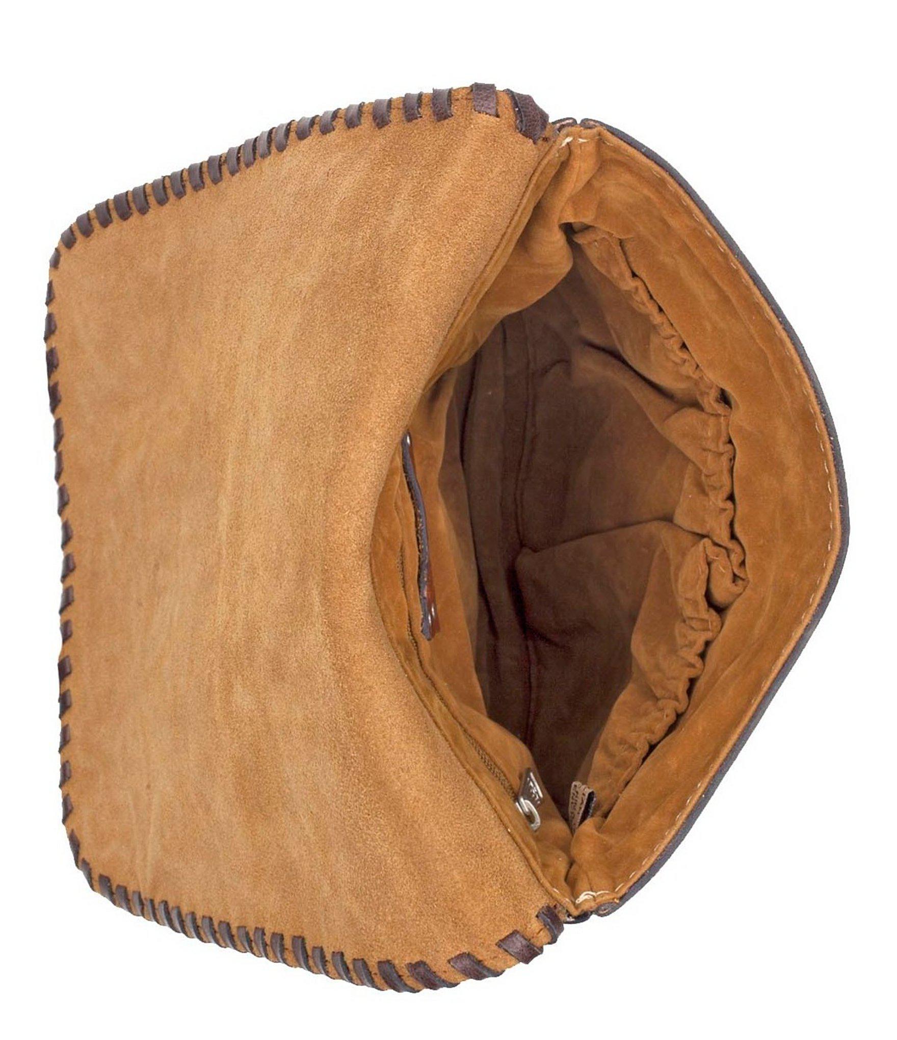 Patricia Nash Tooled Turquoise Collection Granada Floralembossed Cross