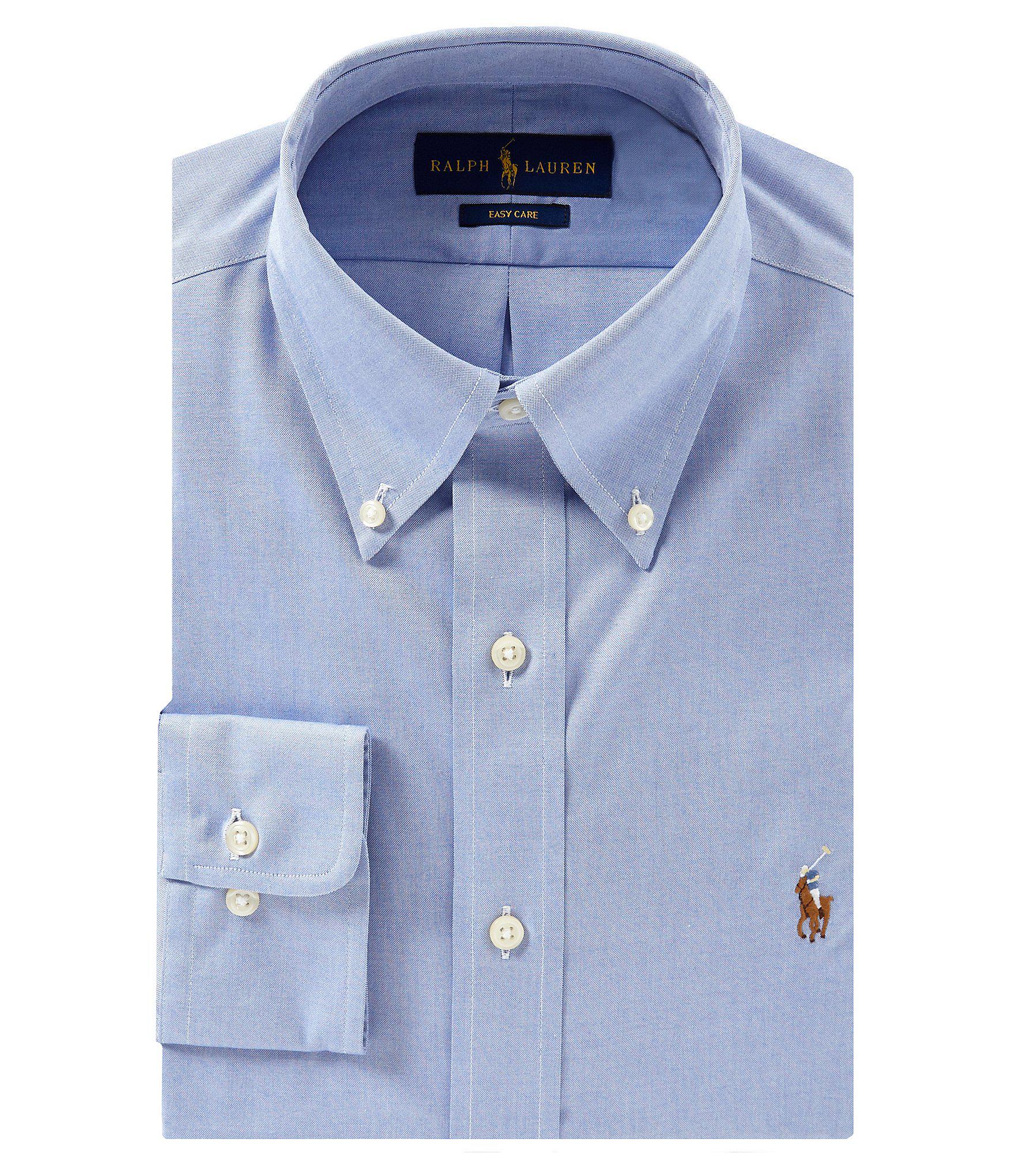 ralph lauren pinpoint oxford dress shirt