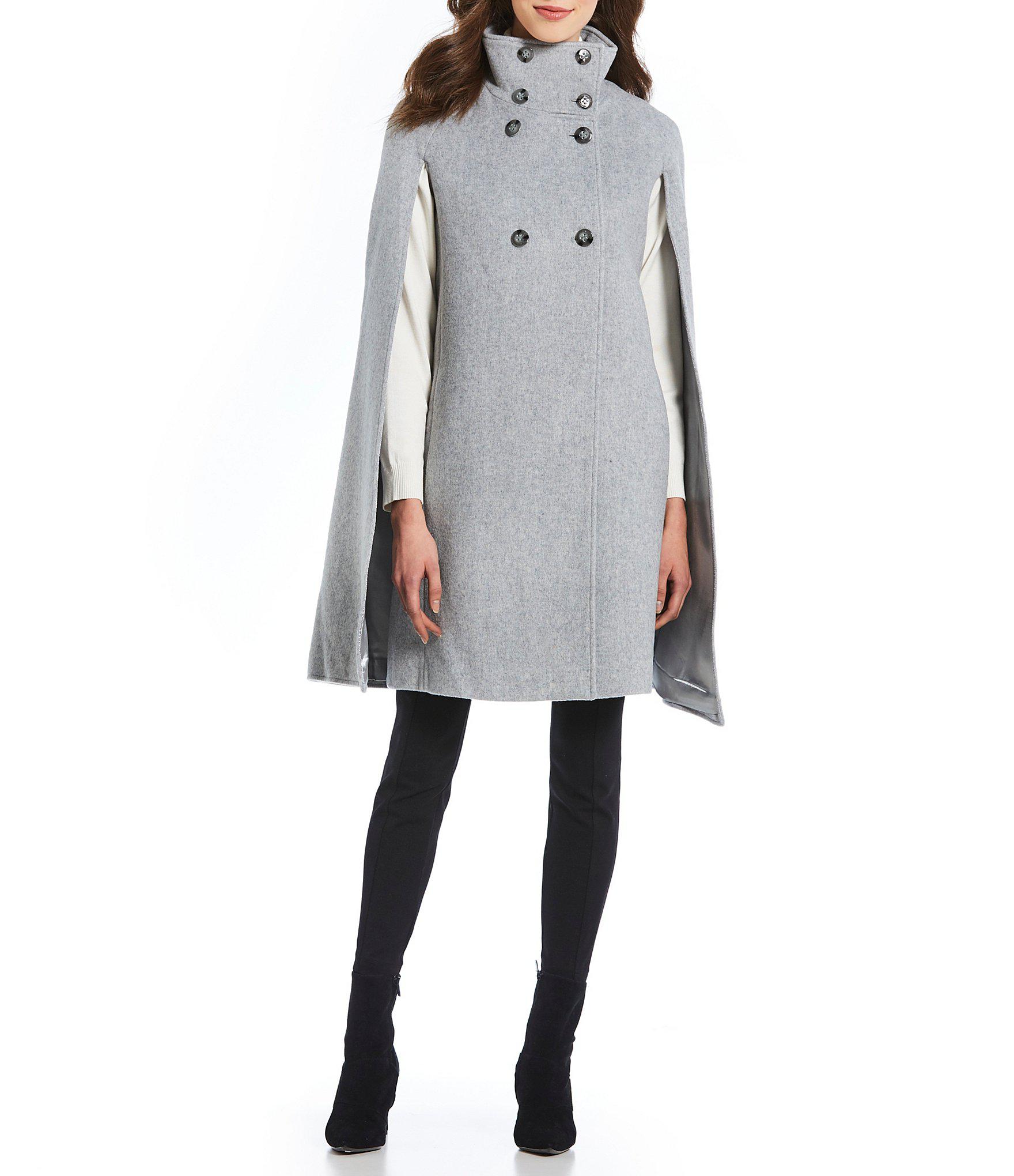 calvin klein cape coat