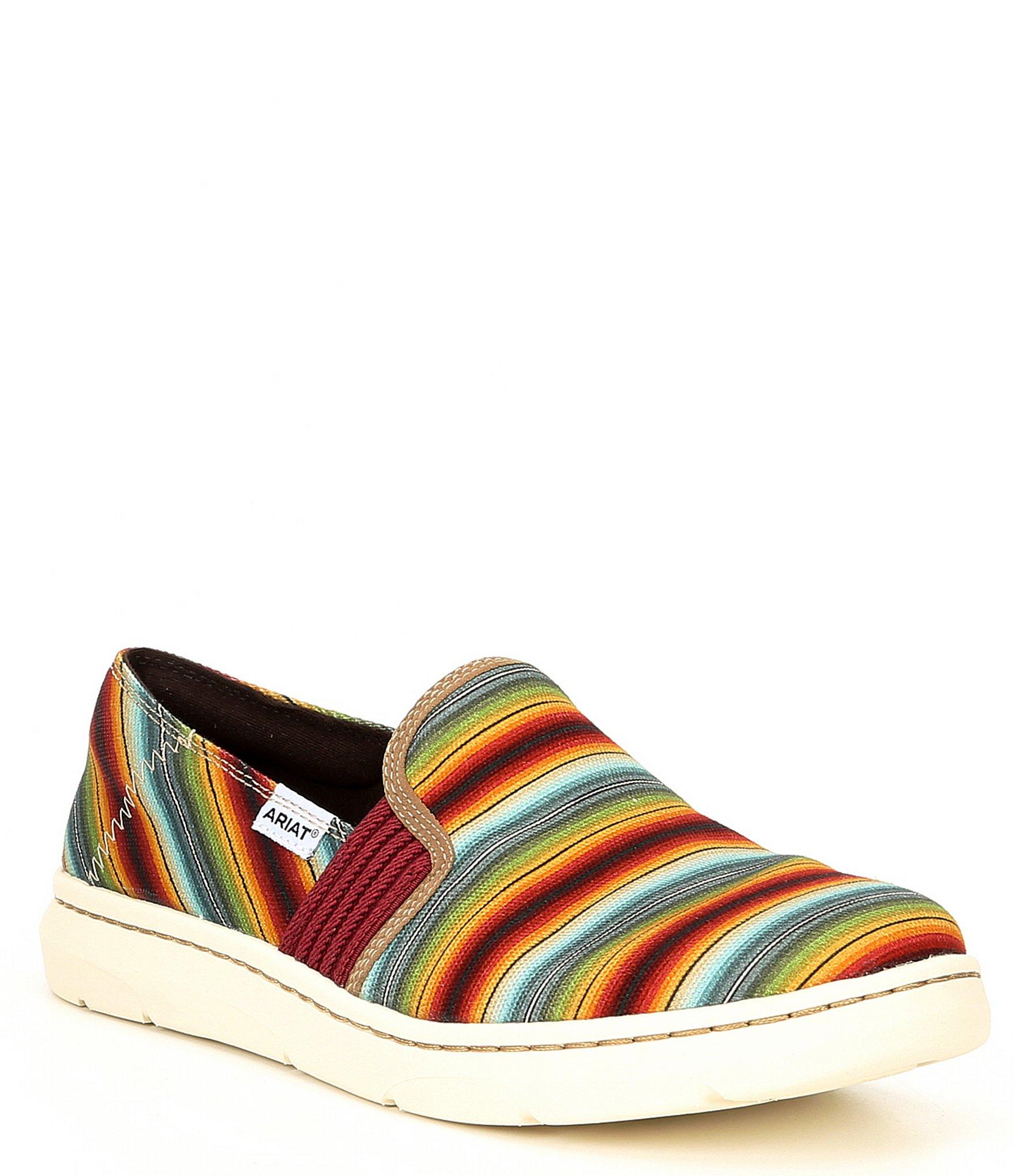 serape slip on shoes