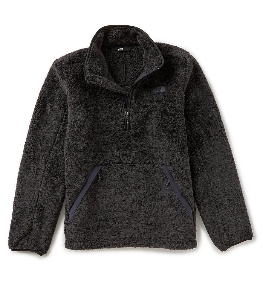 north face sherpa half zip