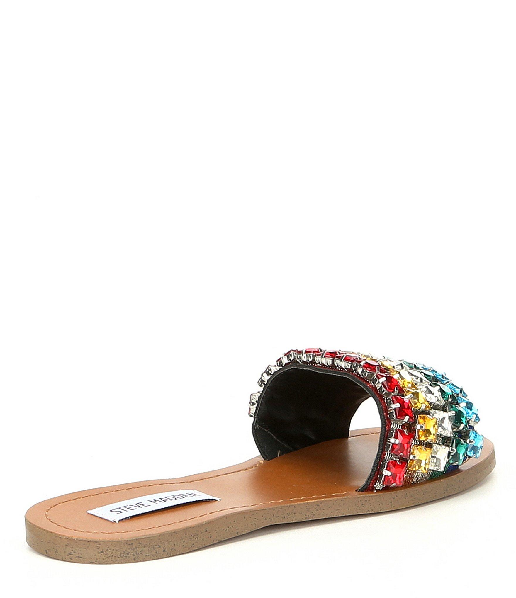 steve madden rainbow sandals