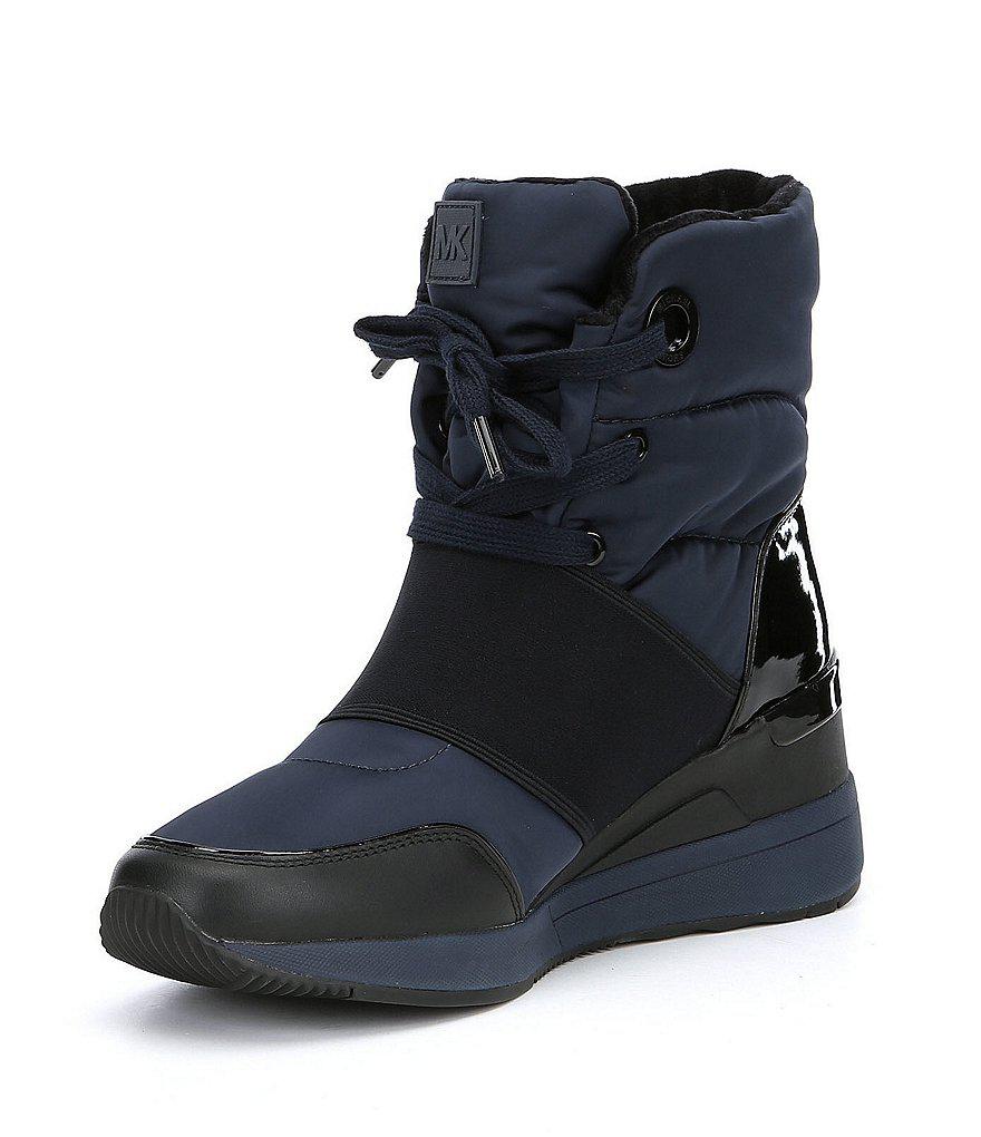 michael kors shay boots black