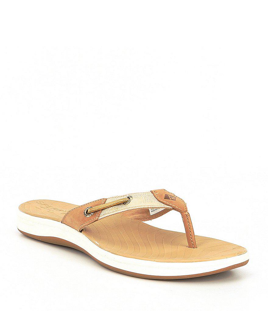 sperry seabrook flip flops