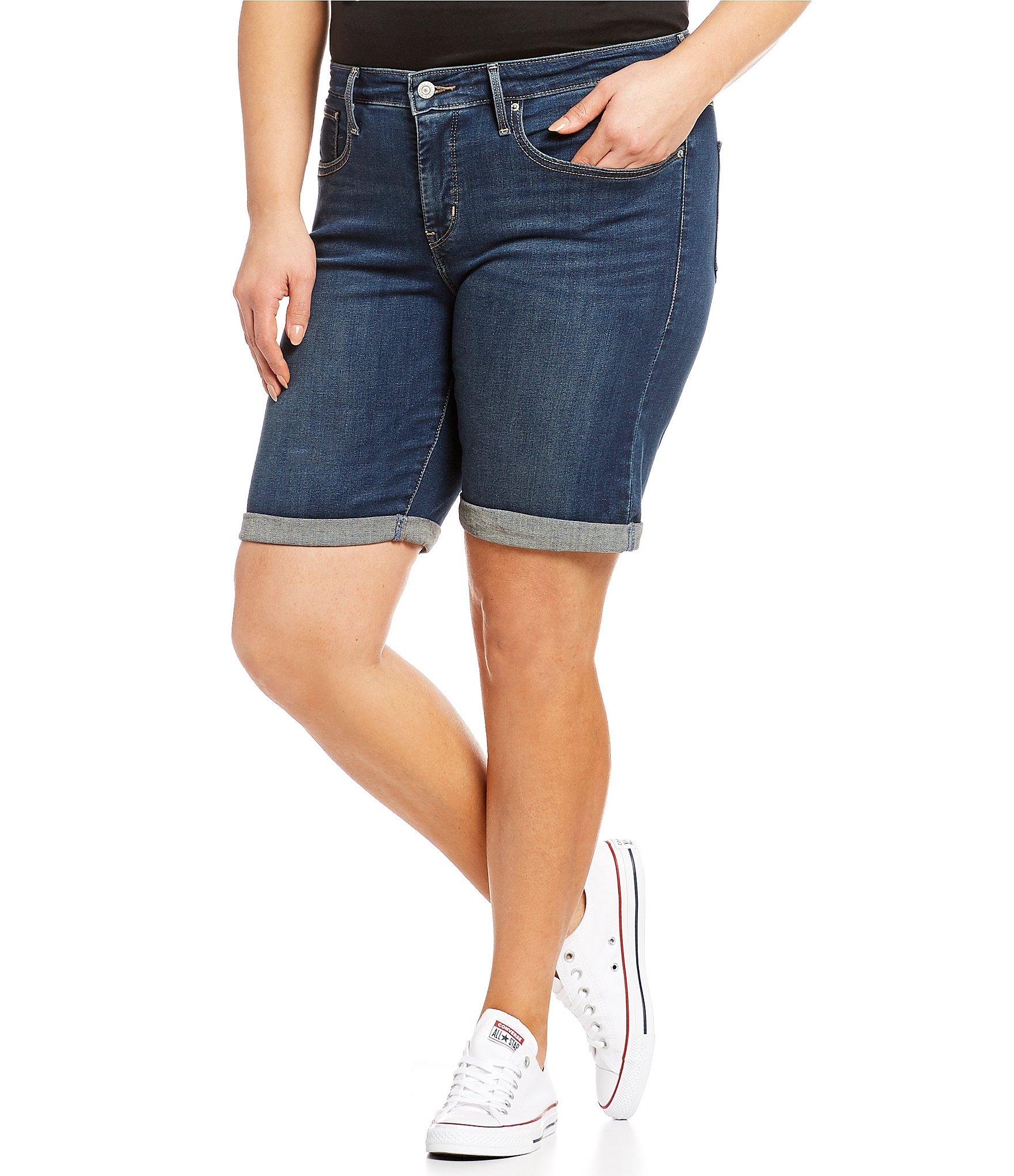levi's plus size bermuda shorts