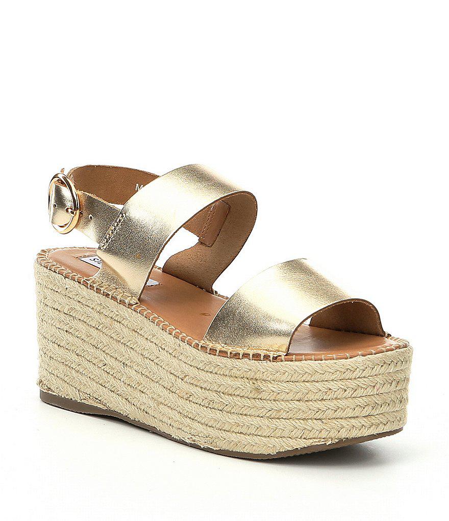 steve madden cali espadrille platform sandal