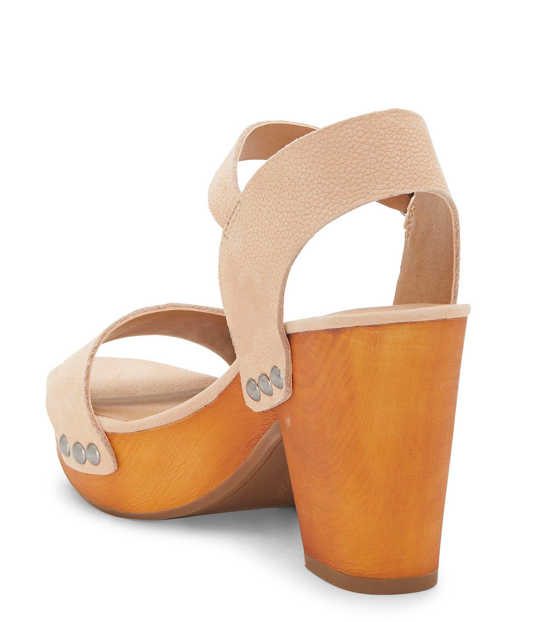 lucky brand trisa wood platform sandals