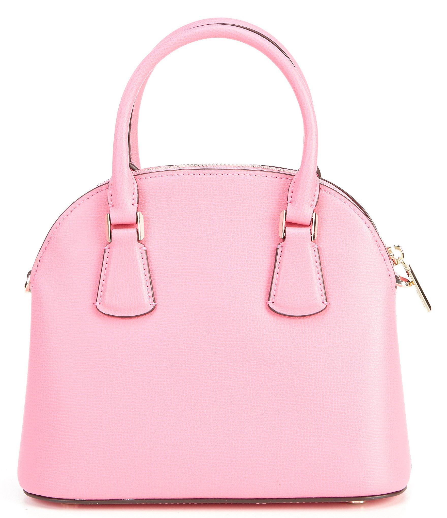 Kate Spade Sylvia Medium Dome Satchel In Pink Leather in Pink Lyst