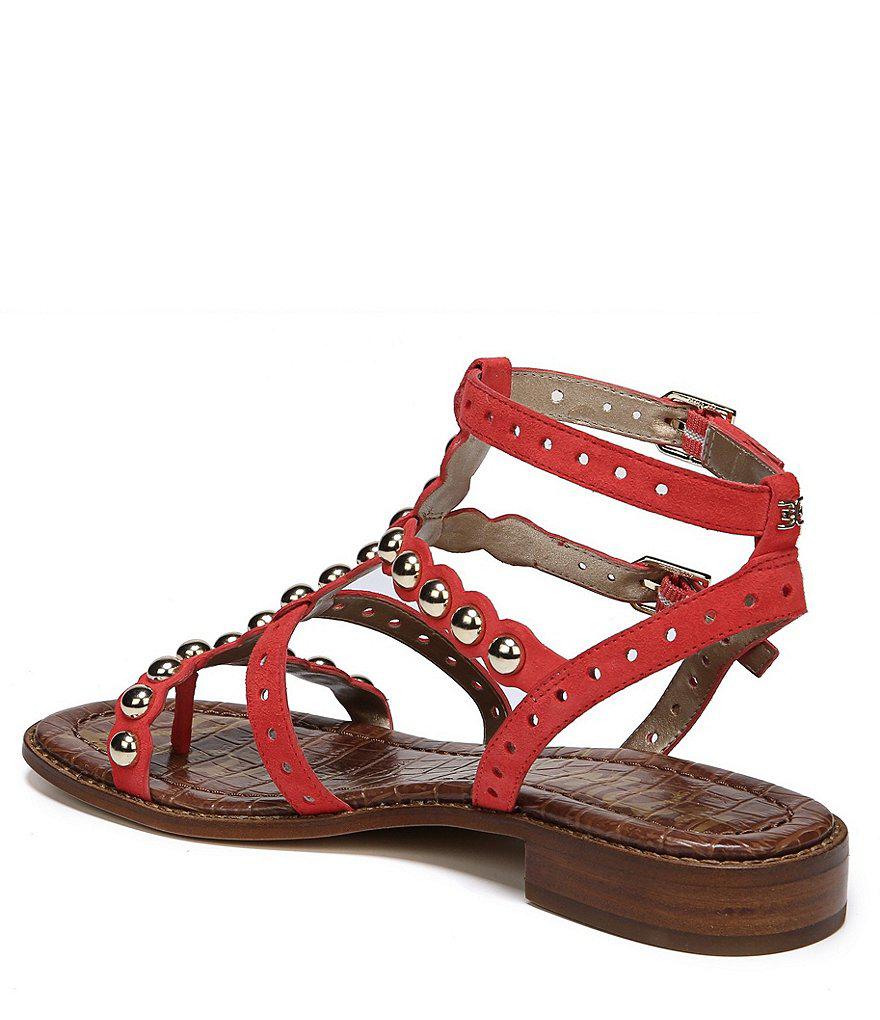 edelman gladiator sandals