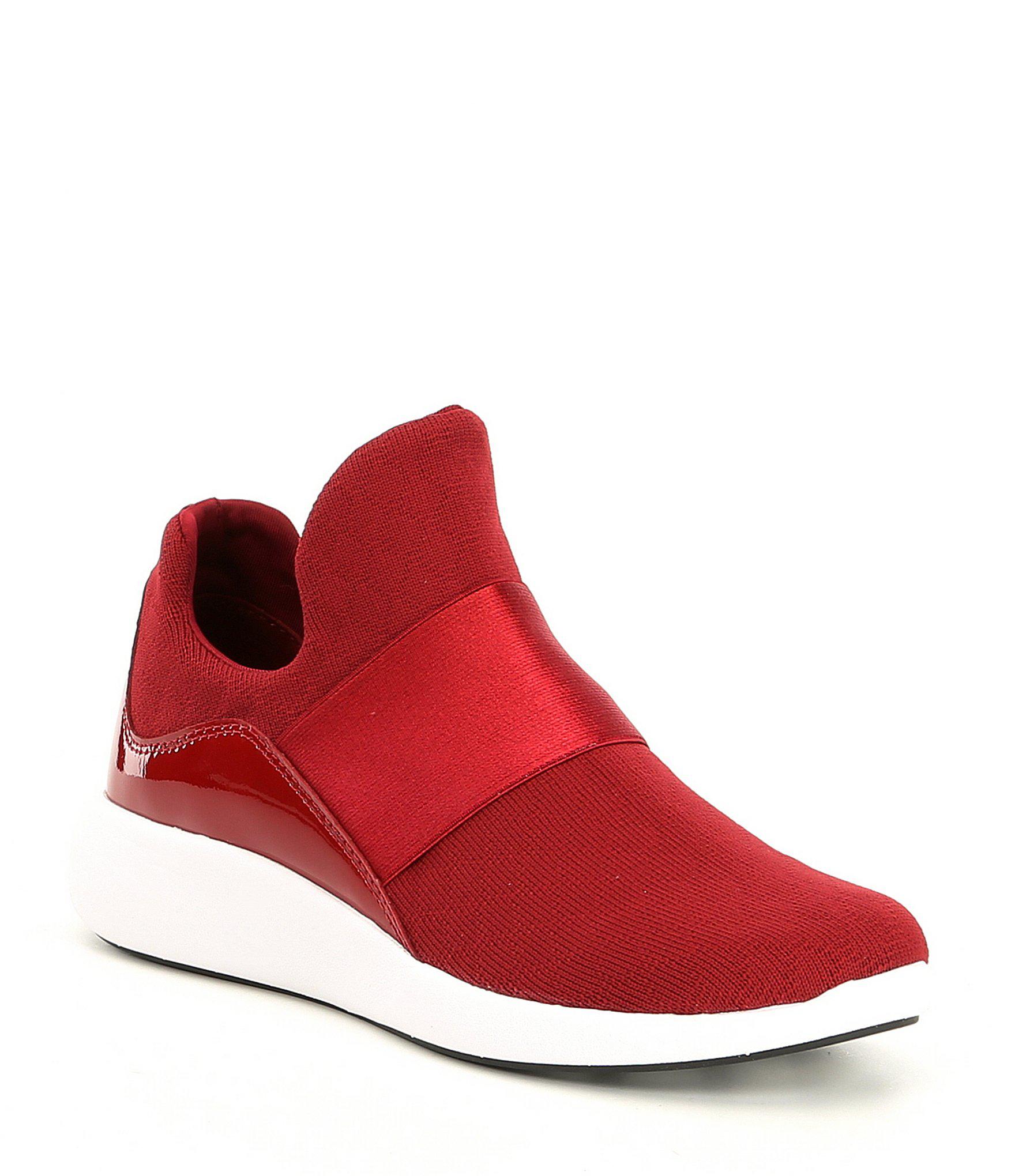donna karan slip on sneakers