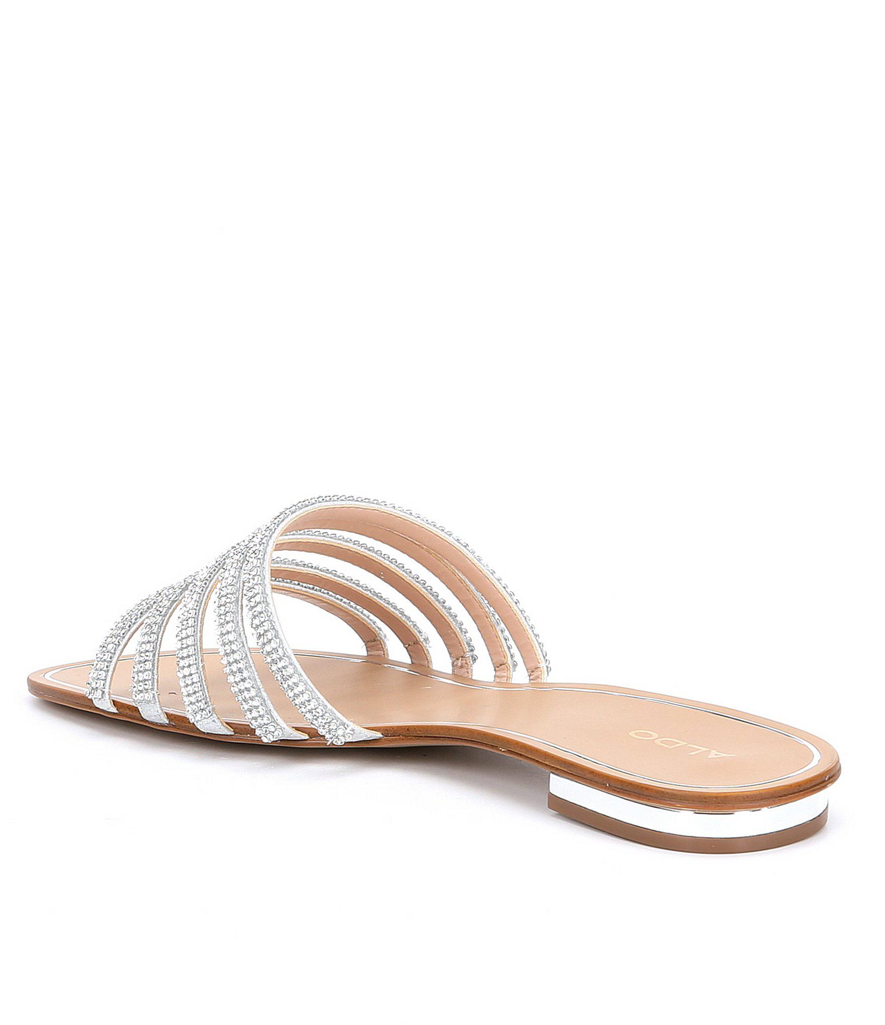 aldo bling slides