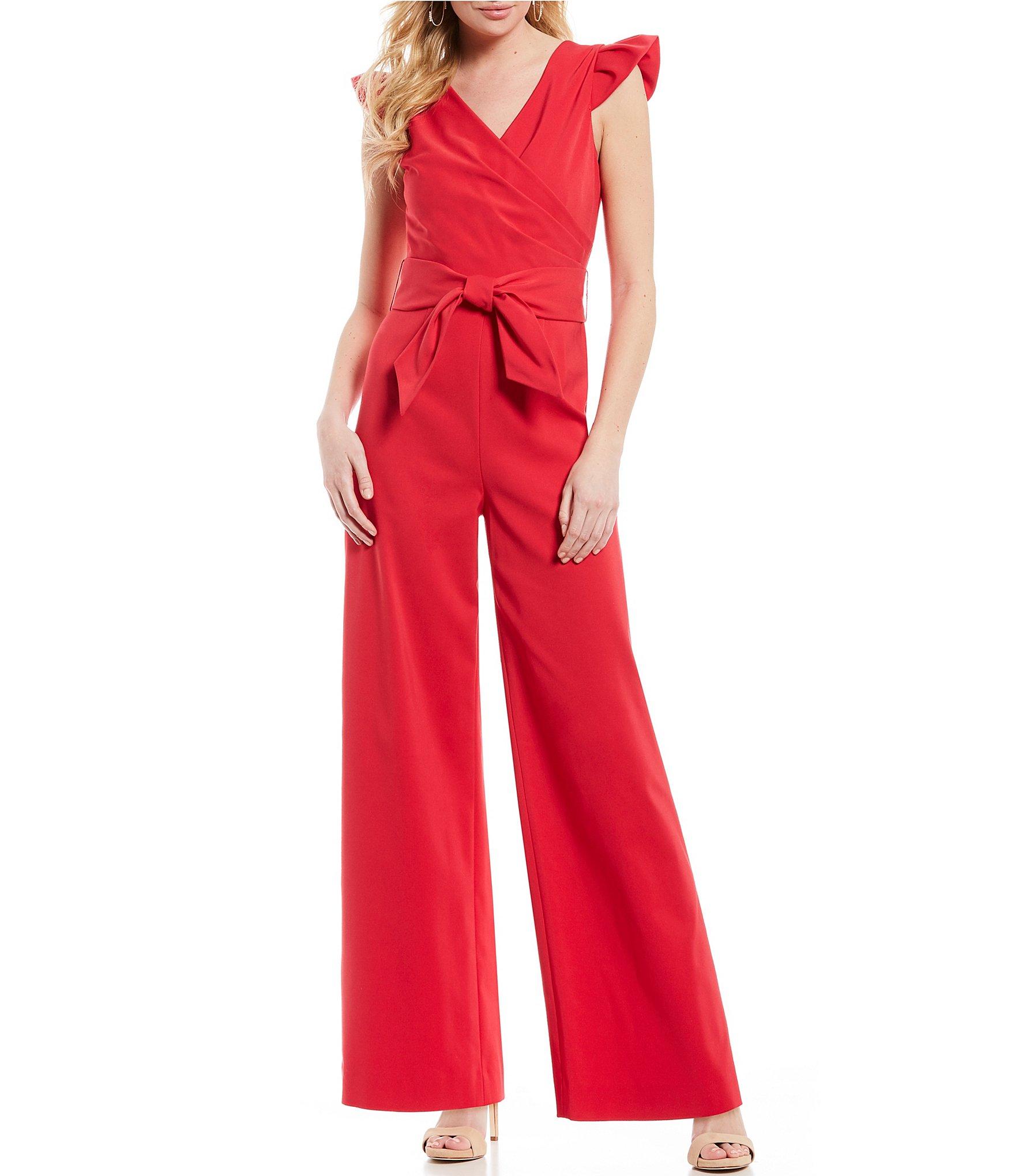 antonio melani red jumpsuit