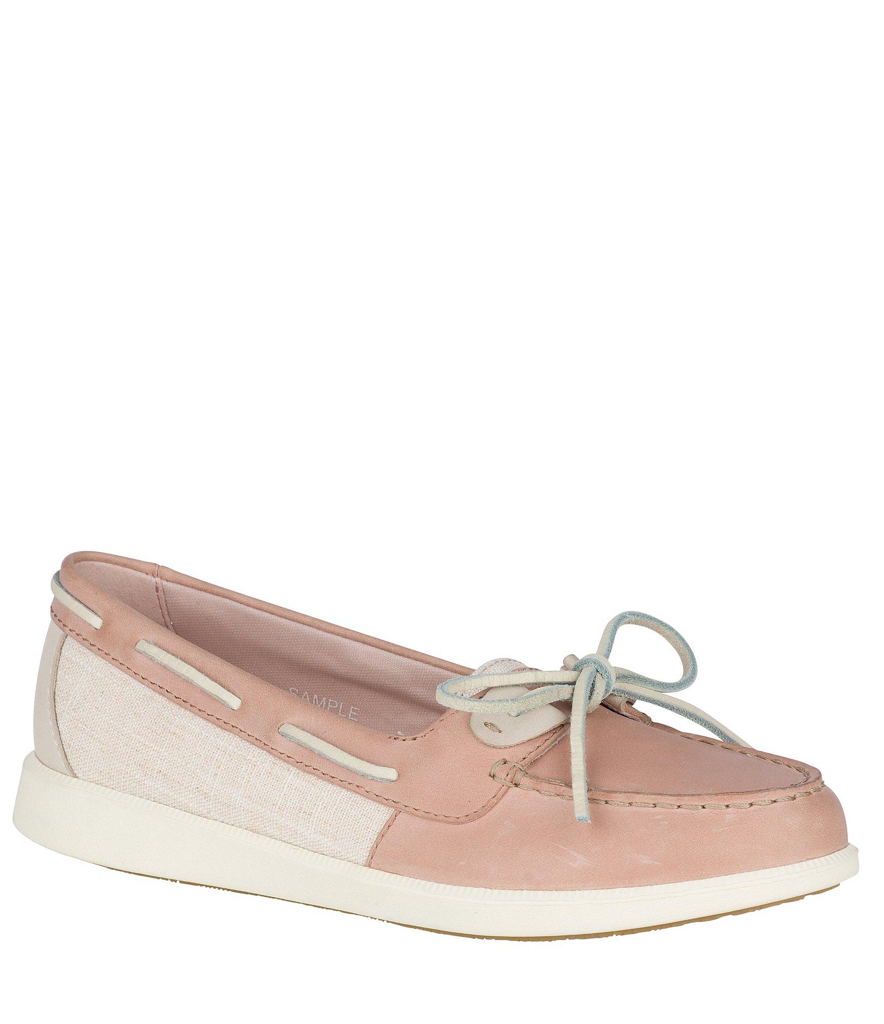 Sperry Top-Sider Oasis Dock Knit Boat Shoe Women 9 Rose