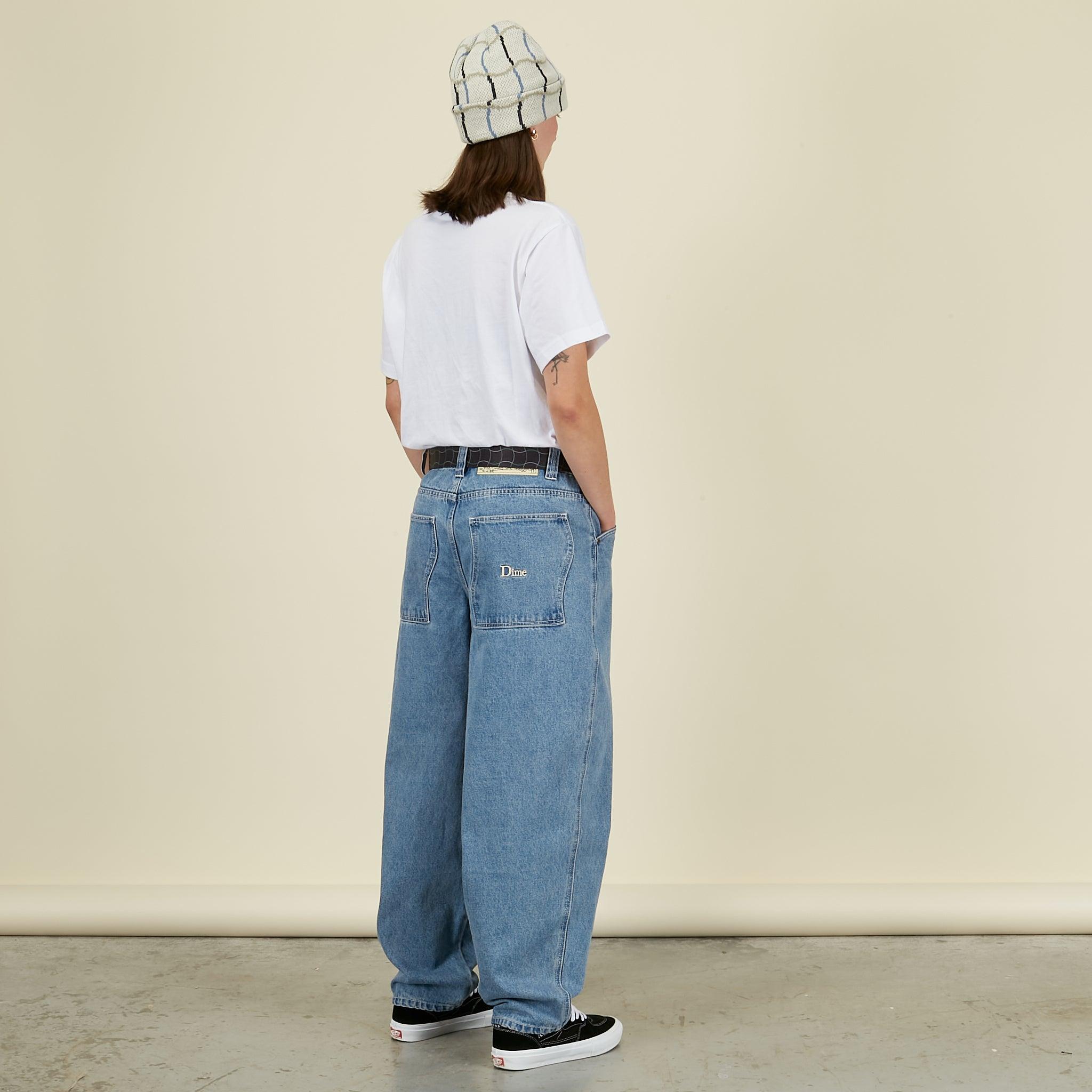 Dime Baggy Denim Pants | centurymotorinnfinley.com.au